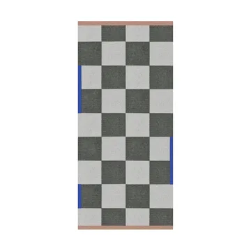 Square all-round tæppe large - Dark olive - Mette Ditmer