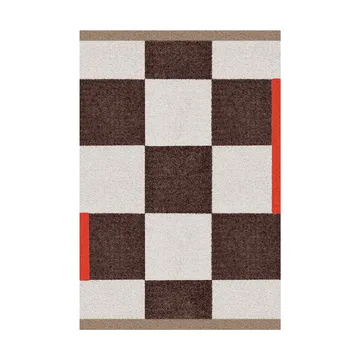 Square all-round tæppe small - Brown - Mette Ditmer