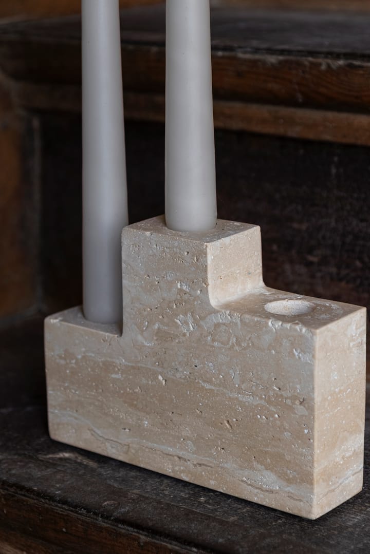 Step trio lysestage, Linen Mette Ditmer
