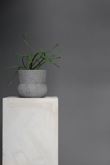 Stone blomsterkrukke Ø17 cm - Grey - Mette Ditmer