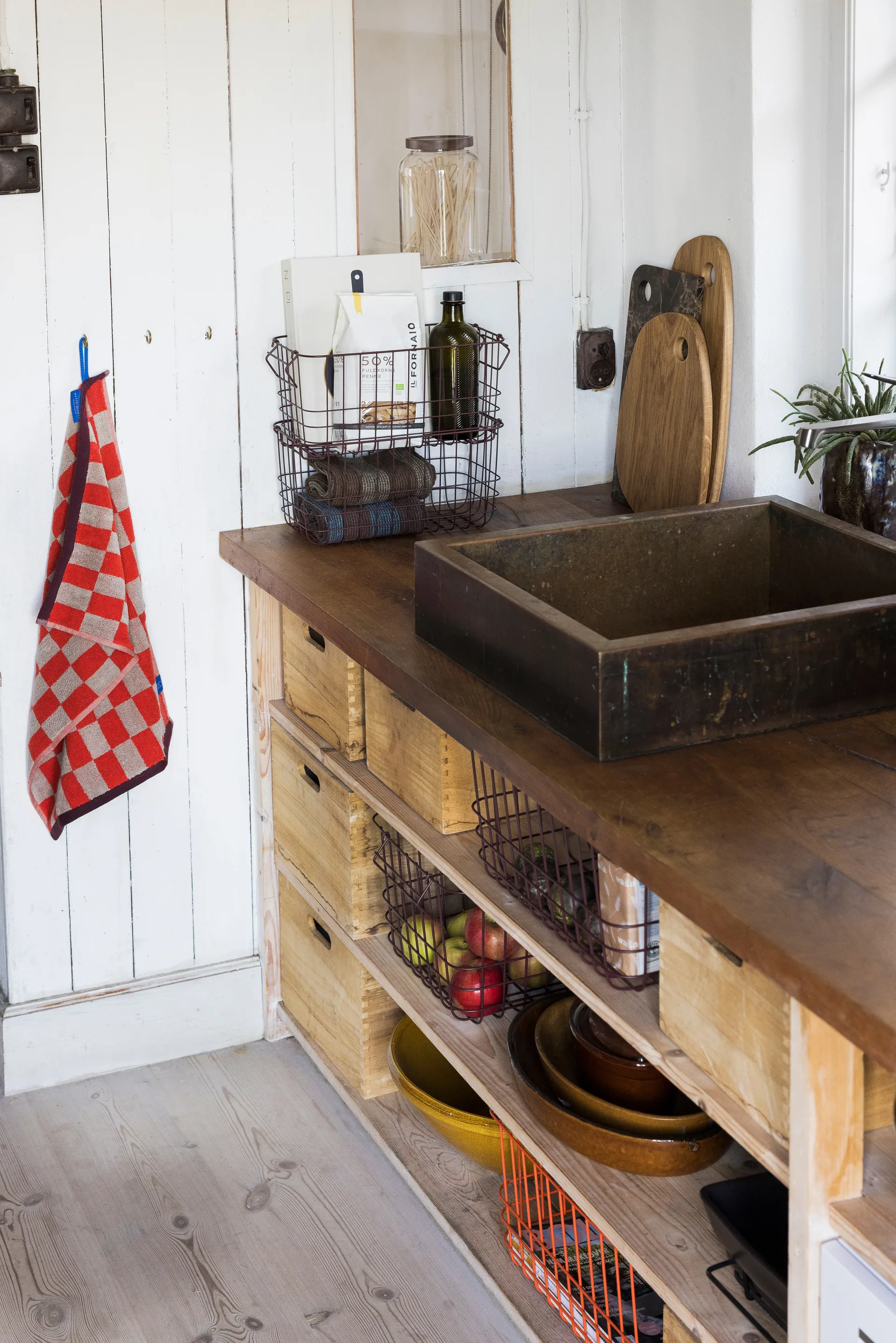 Store-it opbevaringskurv medium, Wine Mette Ditmer