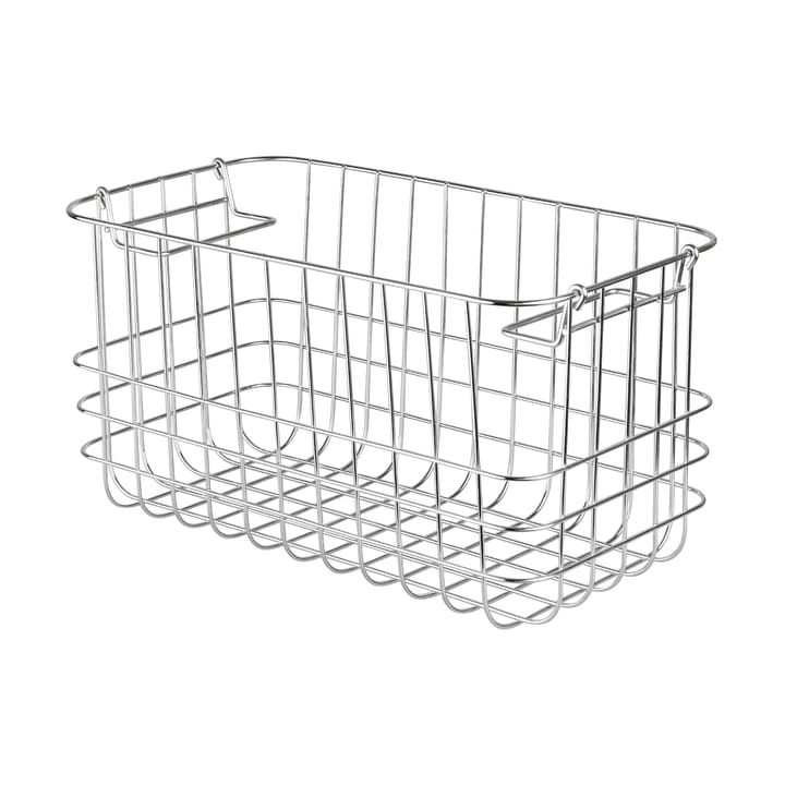 Store-it opbevaringskurv small - Chrome - Mette Ditmer