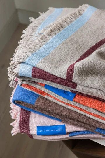 Studio plaid - Wine, 130x175 cm - Mette Ditmer