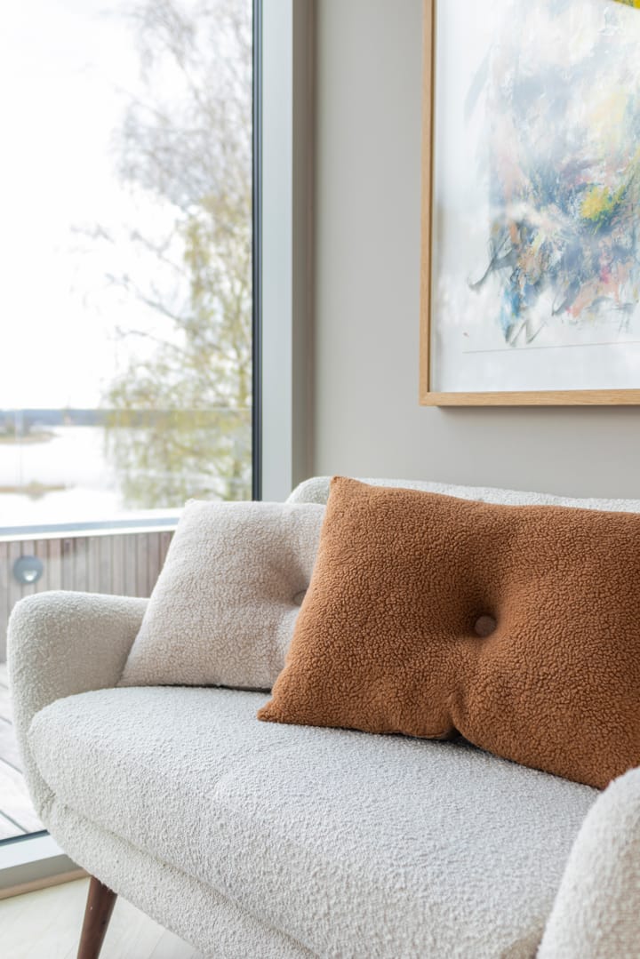 Teddy pude 45x60 cm, Bronze/Brown Mette Ditmer