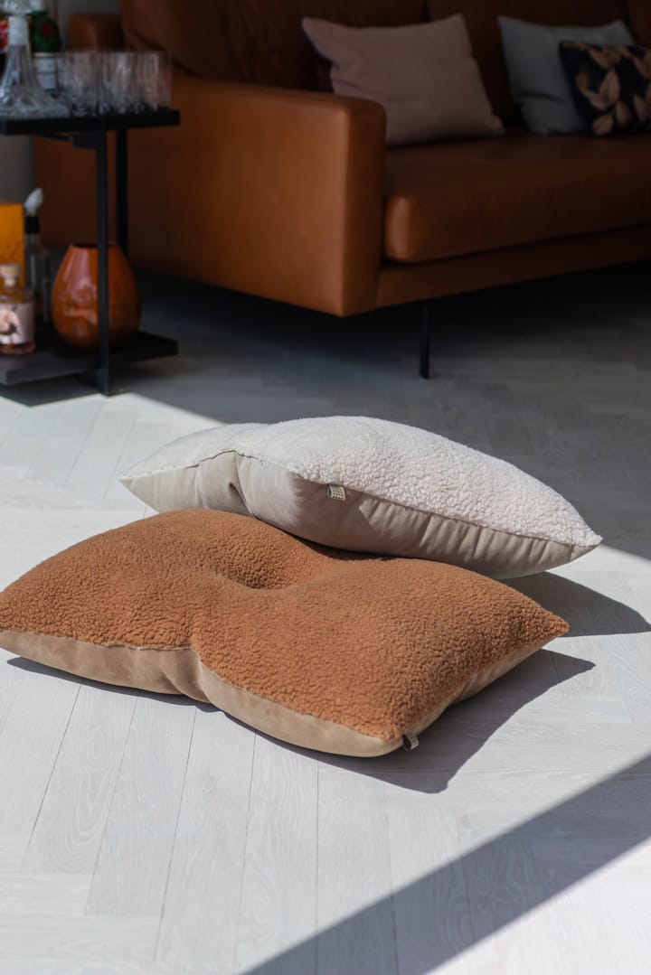 Teddy pude 45x60 cm, Bronze/Brown Mette Ditmer
