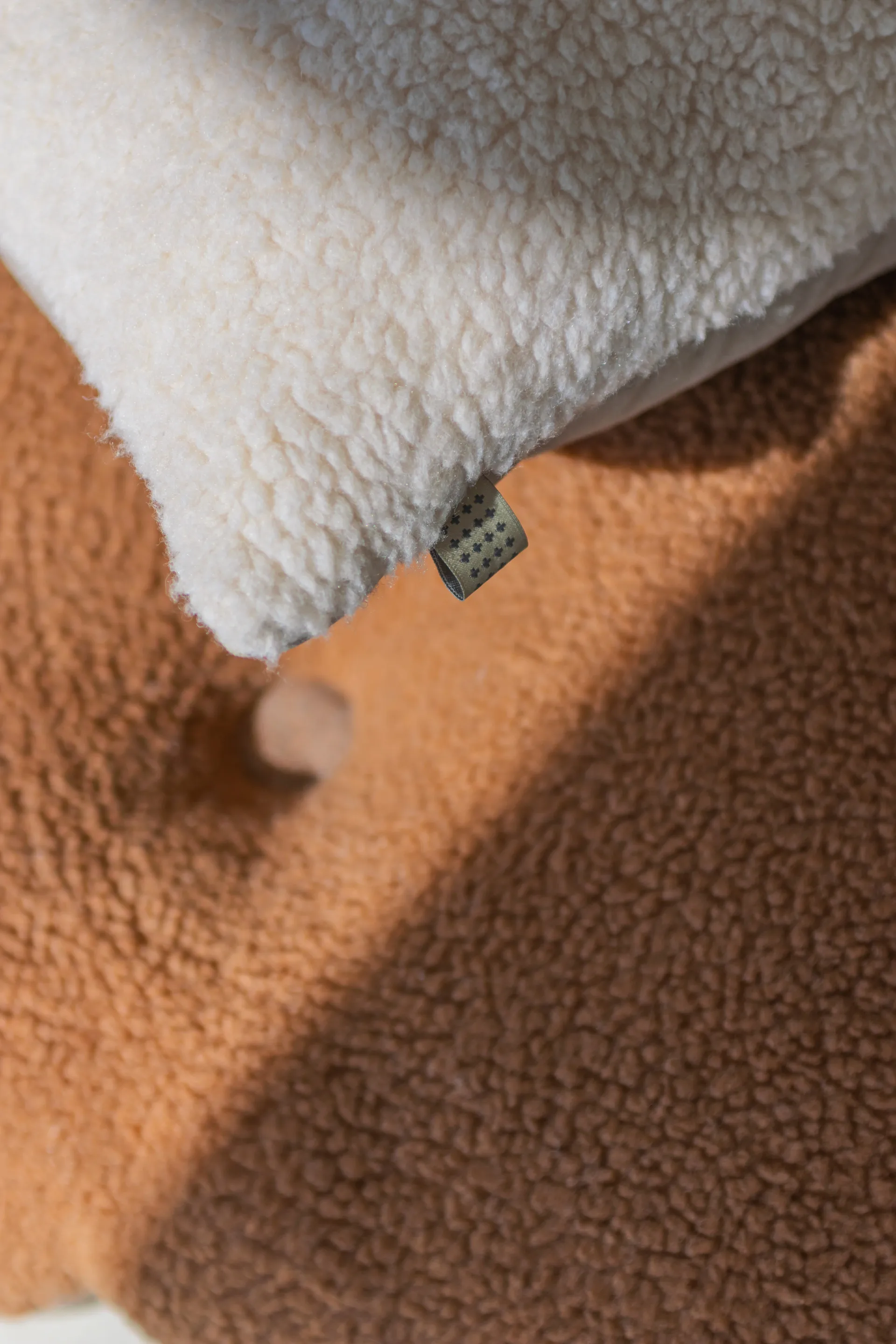 Teddy pude 45x60 cm, Offwhite Mette Ditmer