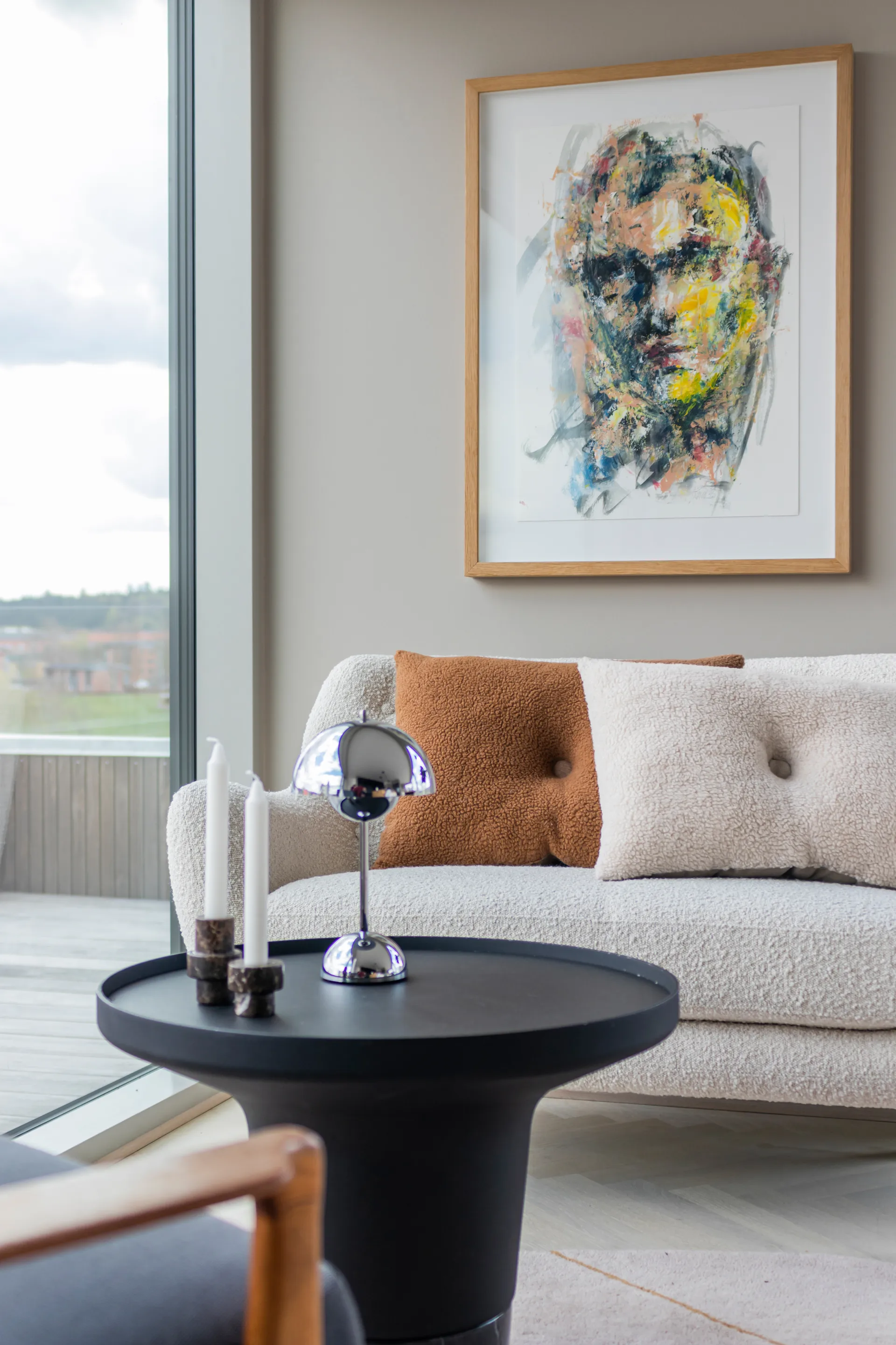 Teddy pude 45x60 cm, Offwhite Mette Ditmer