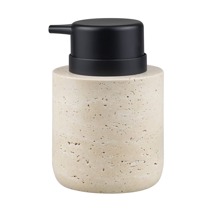 Travertine sæbedispenser 12,5 cm - Linen - Mette Ditmer