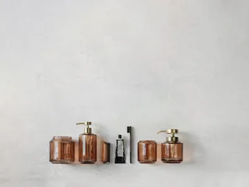 Vision 2-i-1 glaskrukke - Latte - Mette Ditmer