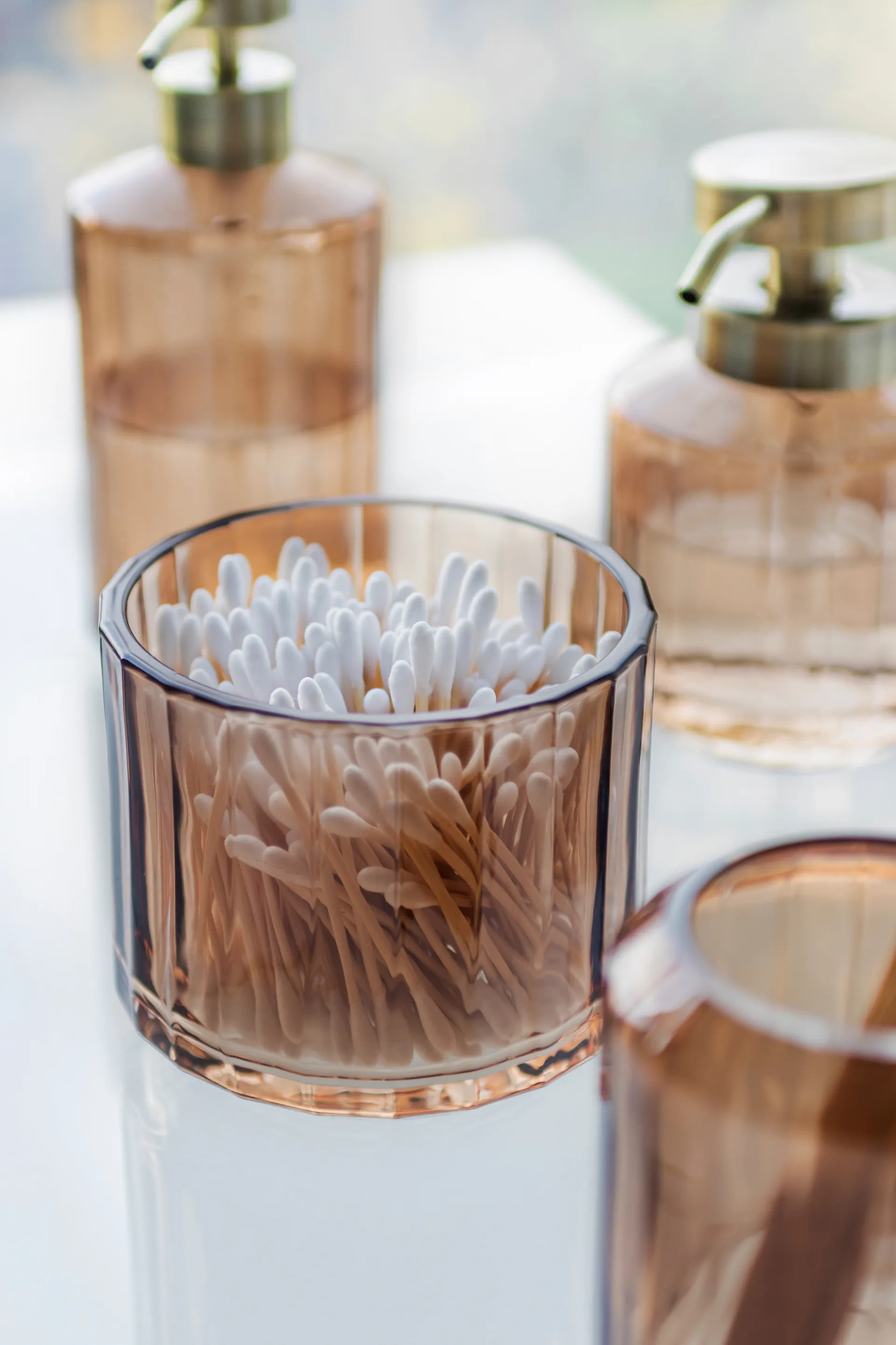 Vision 2-i-1 glaskrukke, Latte Mette Ditmer