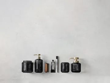Vision sæbedispenser lav - Black - Mette Ditmer