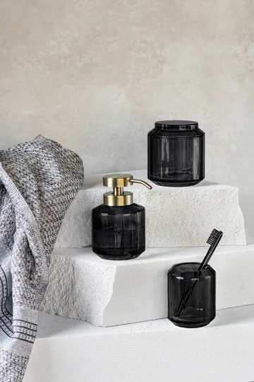 Vision sæbedispenser lav - Black - Mette Ditmer