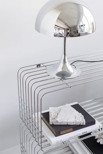 Wire hylde 31x70x26 cm - Chrome - Mette Ditmer