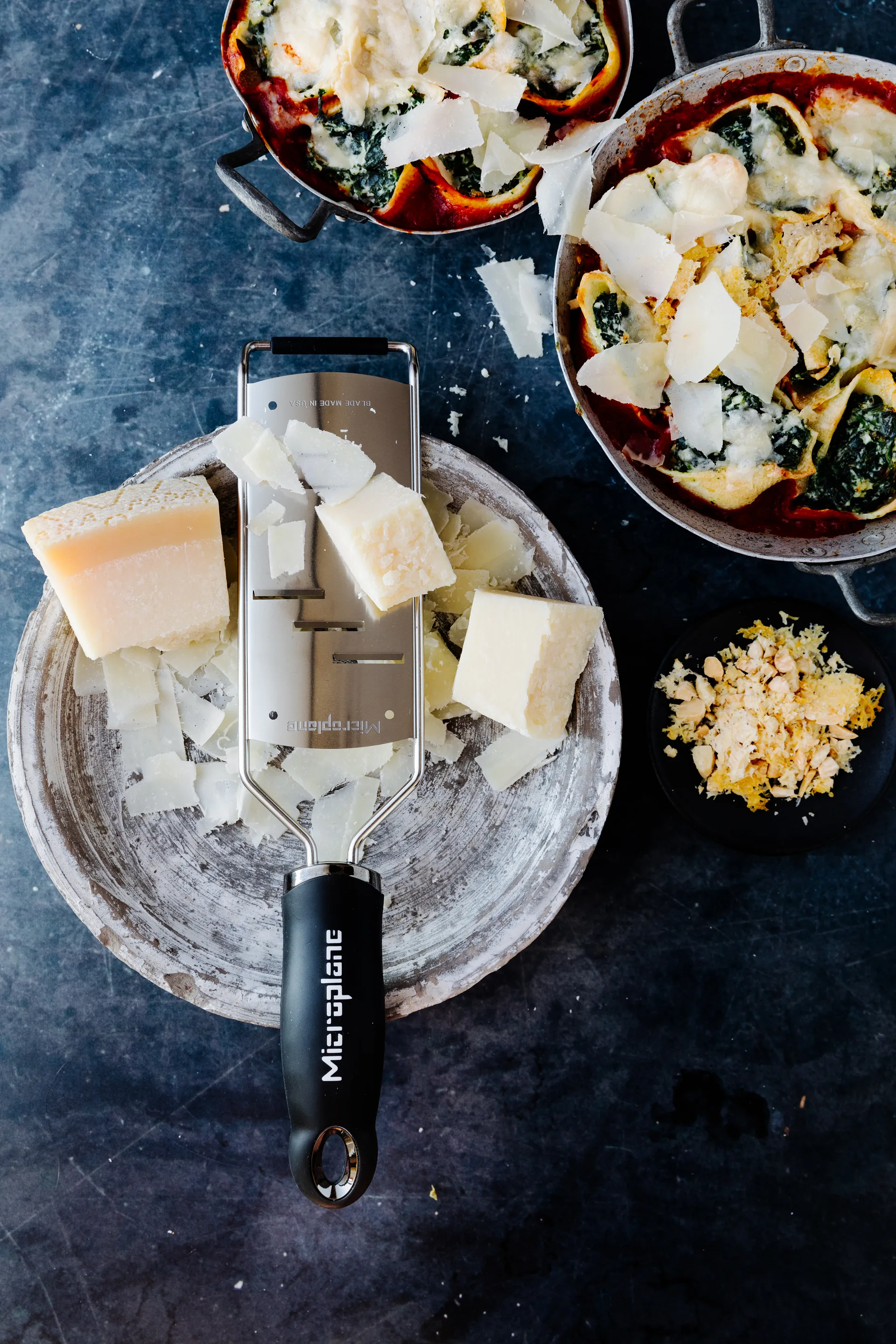 Gourmet large rivejern 31 cm, Black Microplane