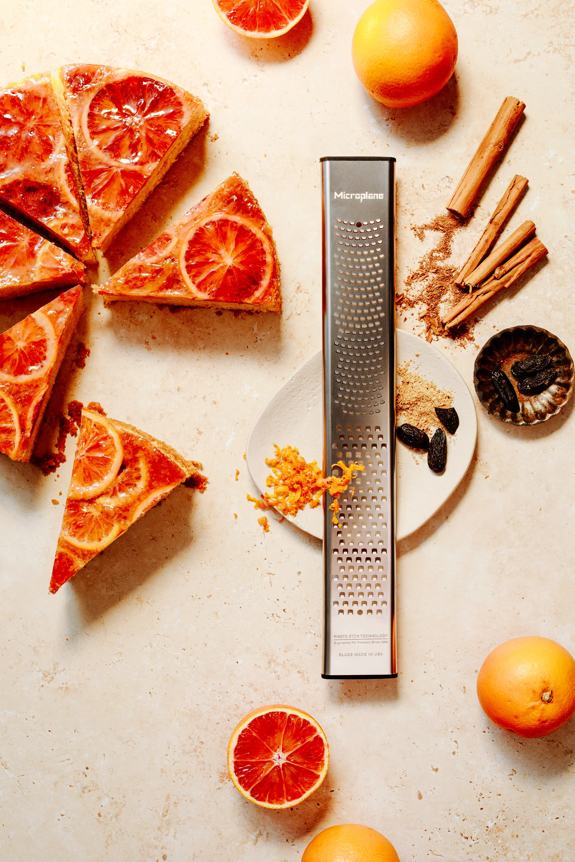 Microplane dual blade 30-års jubilæum zestjern, Stainless steel Microplane