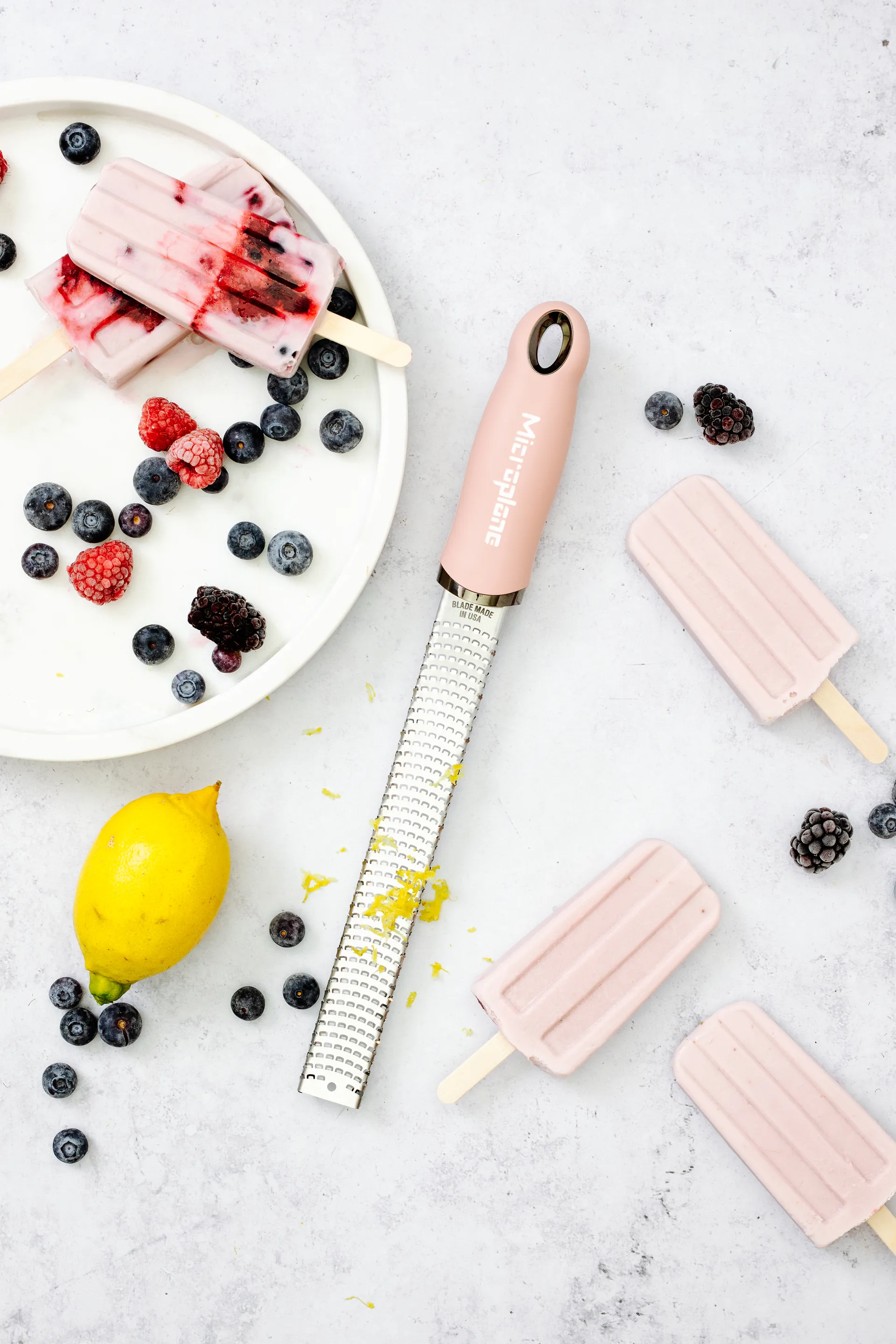 Premium classic zestjern 32 cm, Dusty rose Microplane