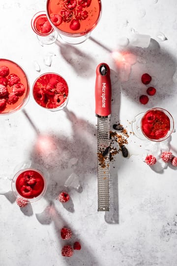 Premium classic zestjern 32 cm - Pomegranate red - Microplane