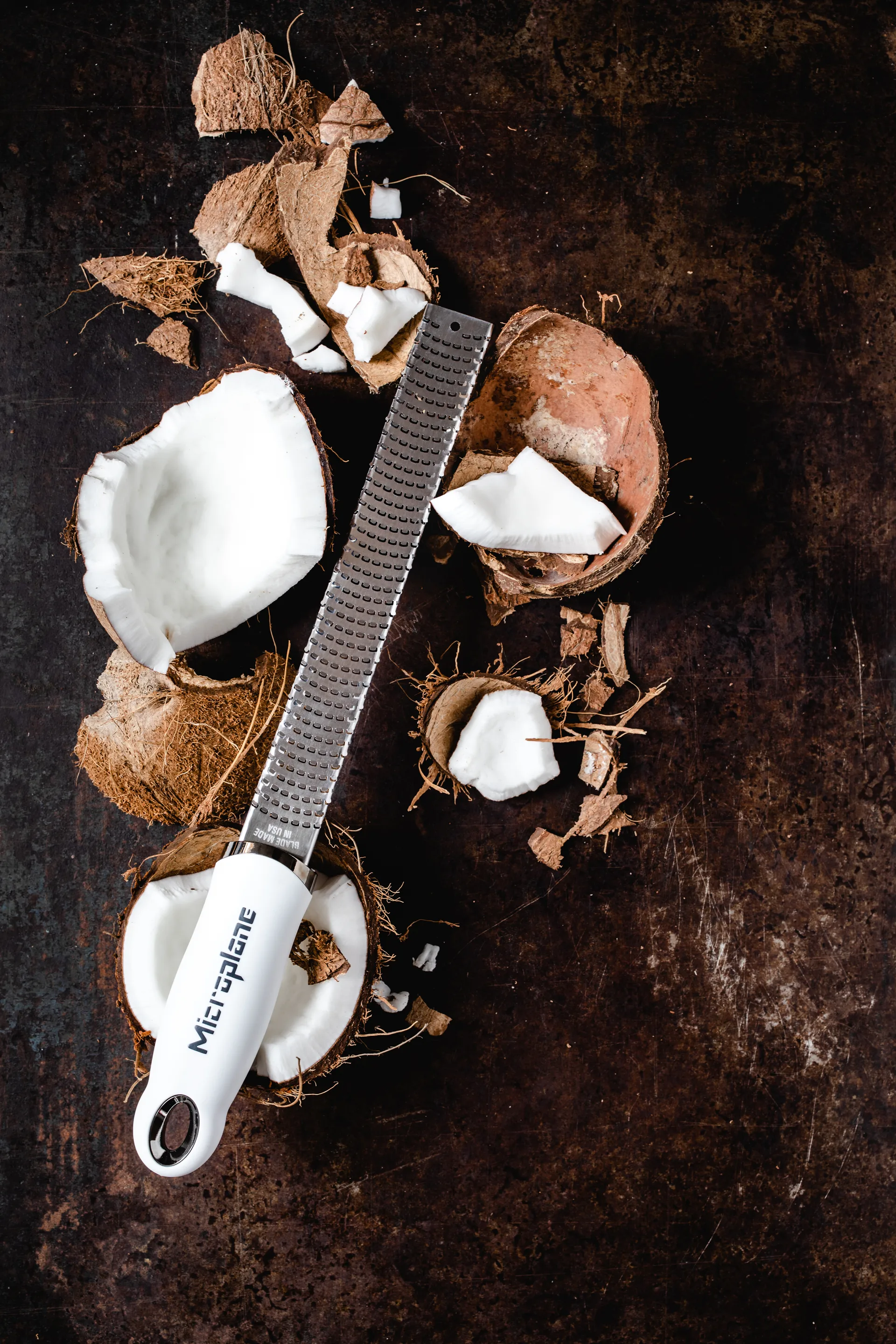 Premium classic zestjern 32 cm, White Microplane