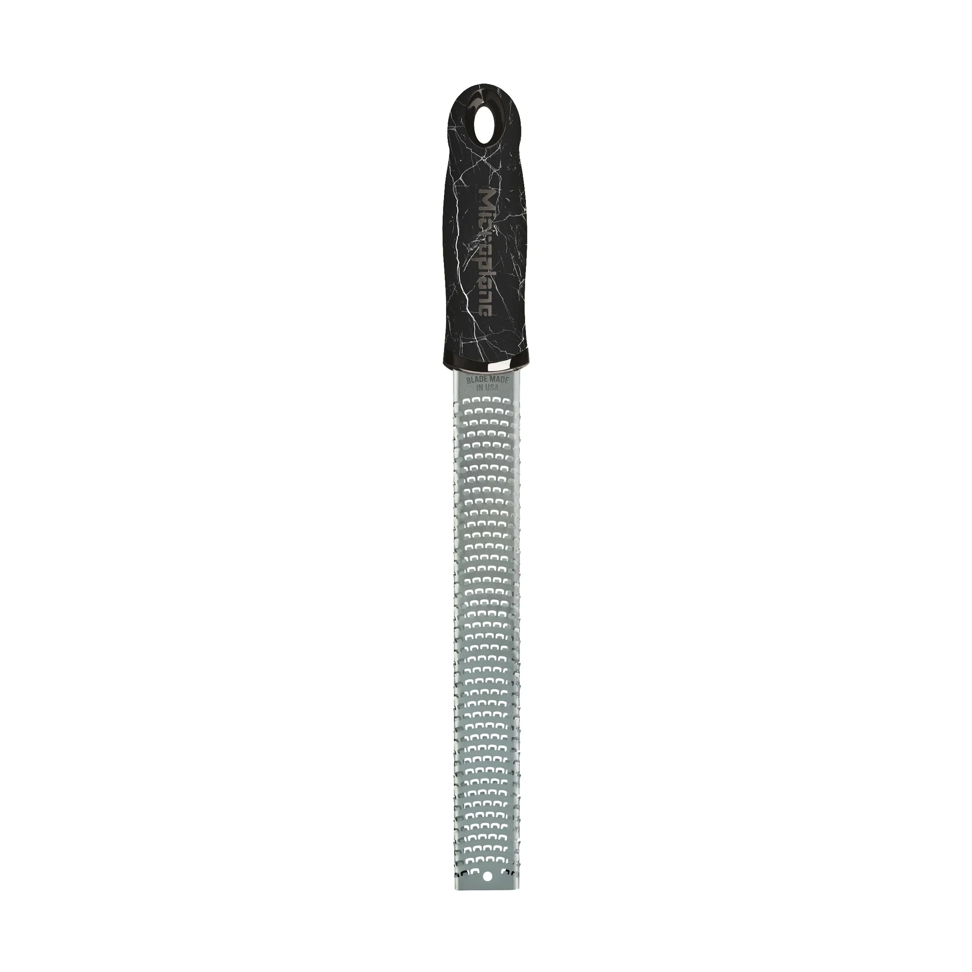 Premium Funky zesterjern 32 cm, Black marble Microplane
