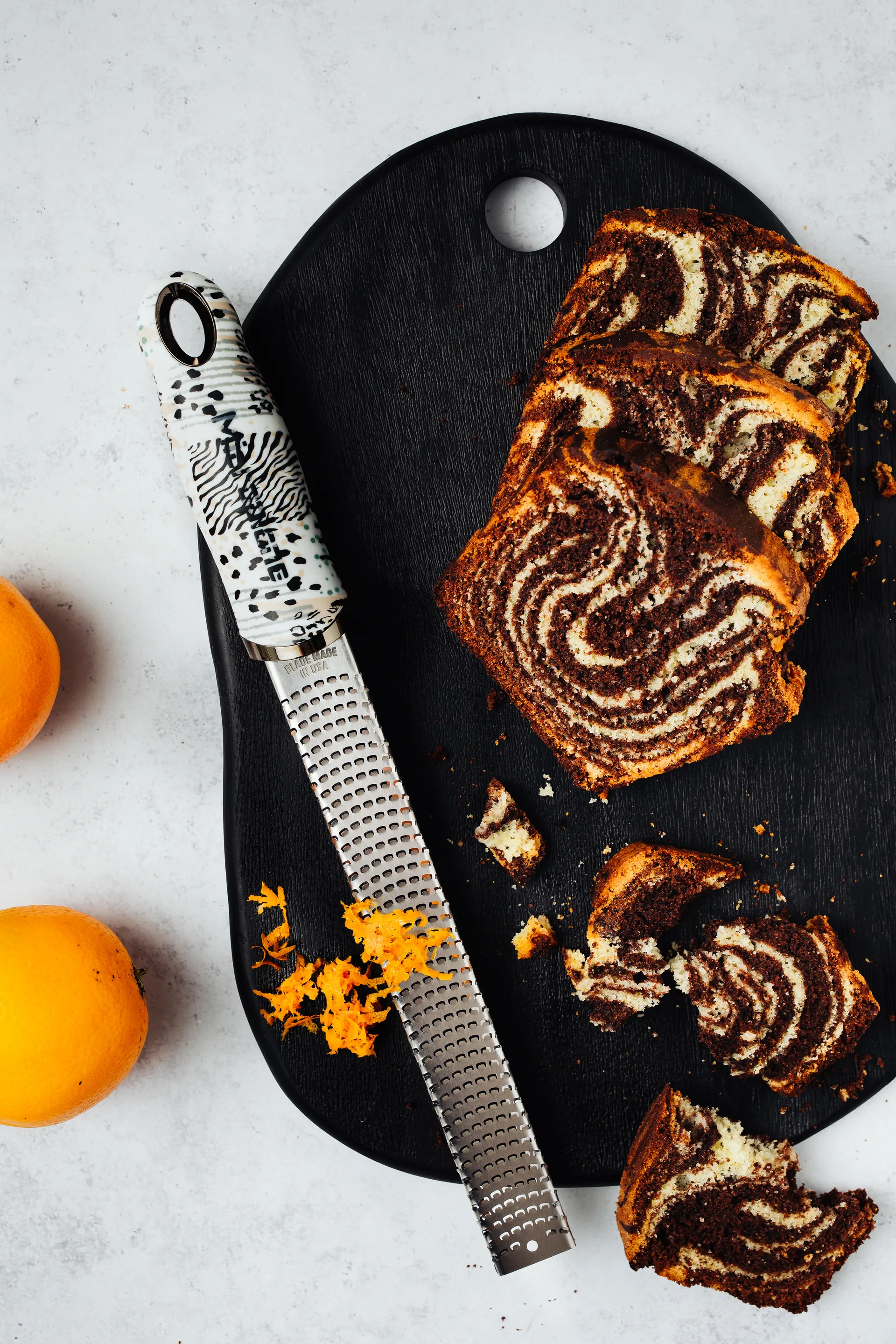 Premium Funky zesterjern 32 cm, Safari Microplane