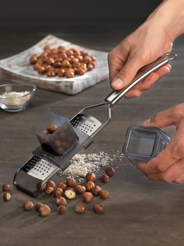 Professionel slider fingerskjold 7,5 cm - Silver - Microplane