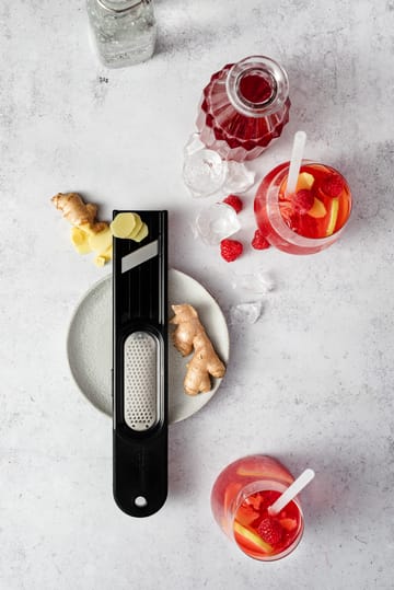 Speciality 3-i-1 ingefær værktøj 27,5 cm - Black - Microplane
