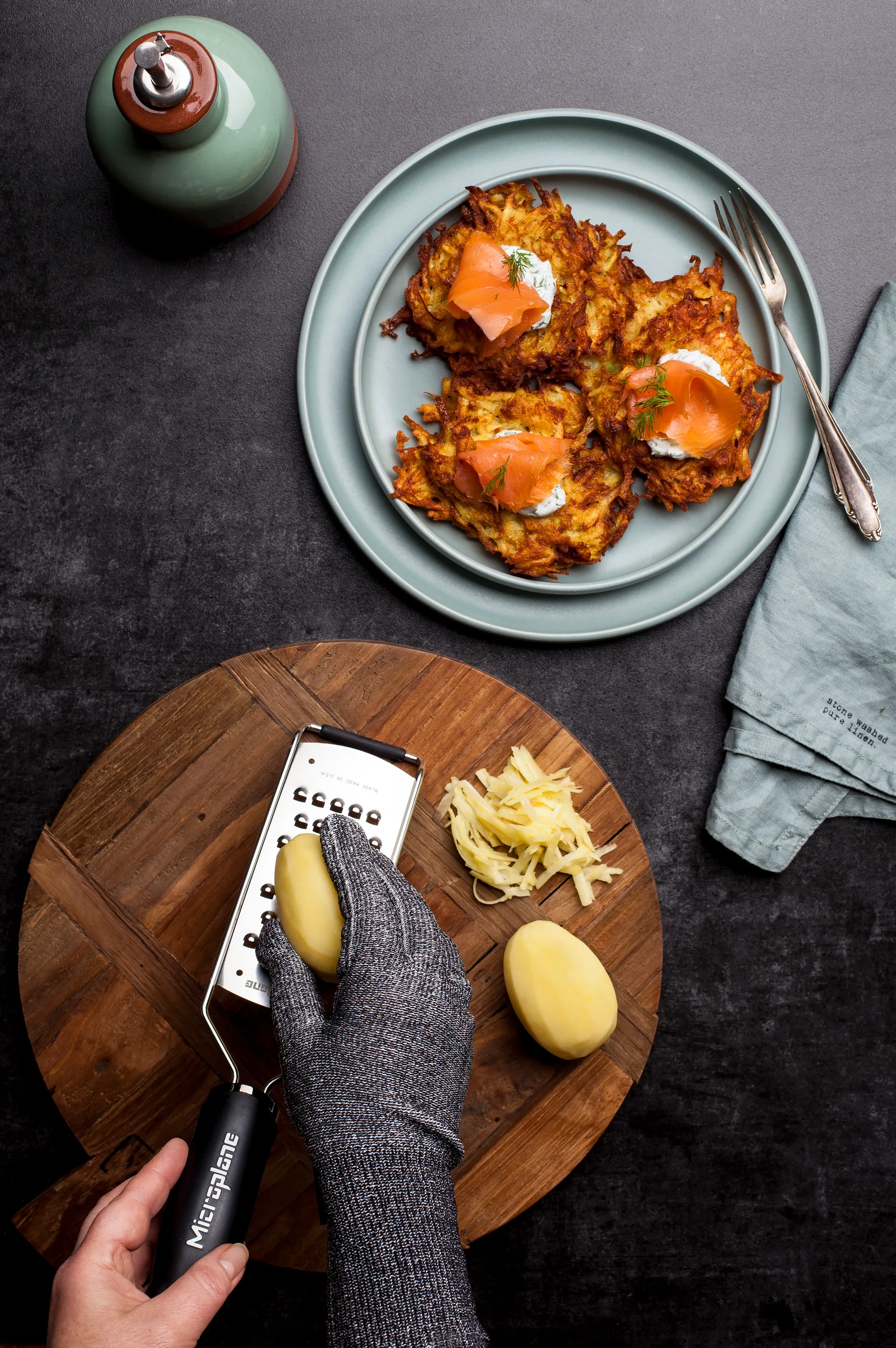 Speciality beskyttelseshandske, Grey Microplane