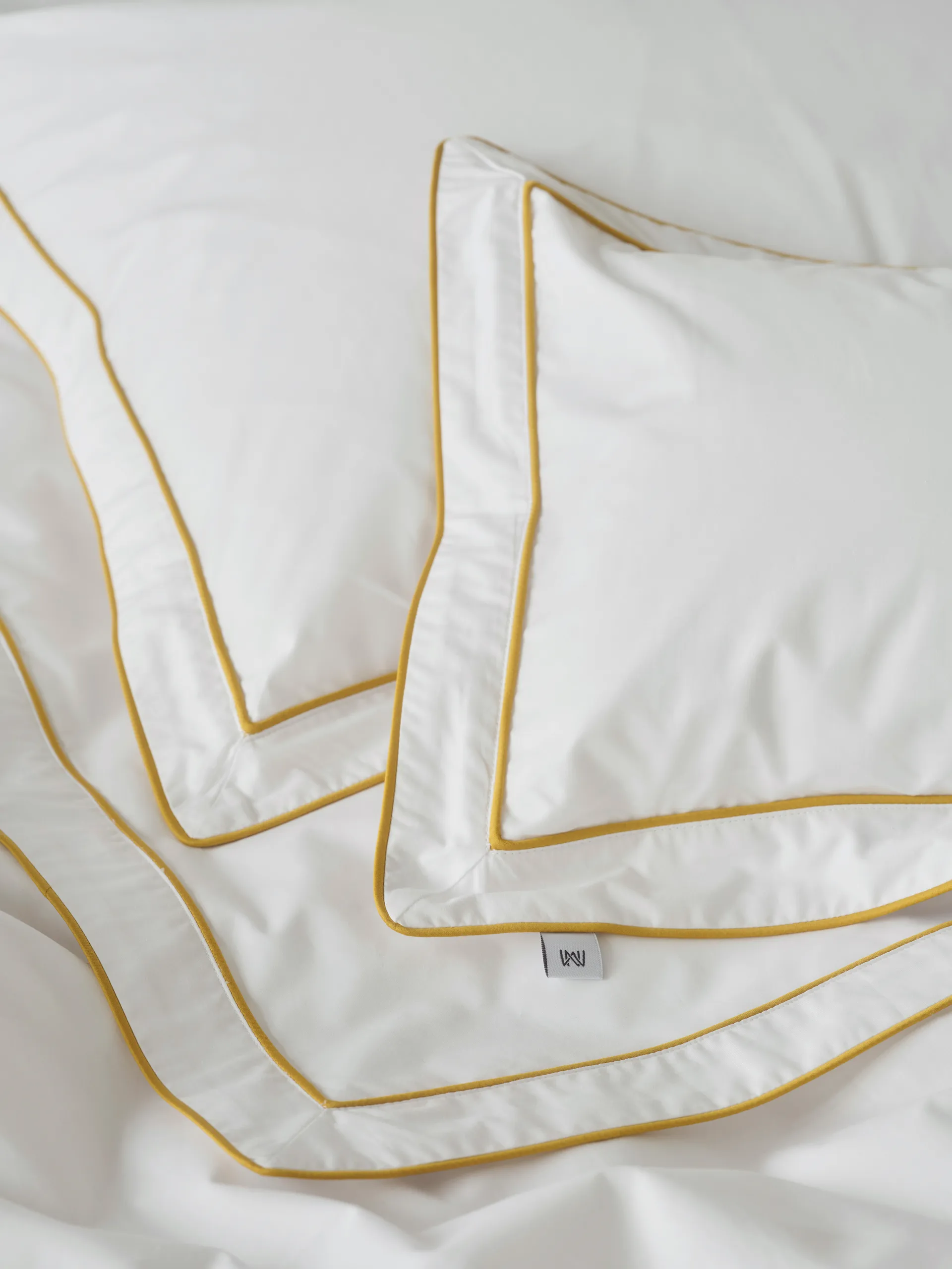 Allegro Dynebetræk ØKO, Gul, 140x200 cm Mille Notti