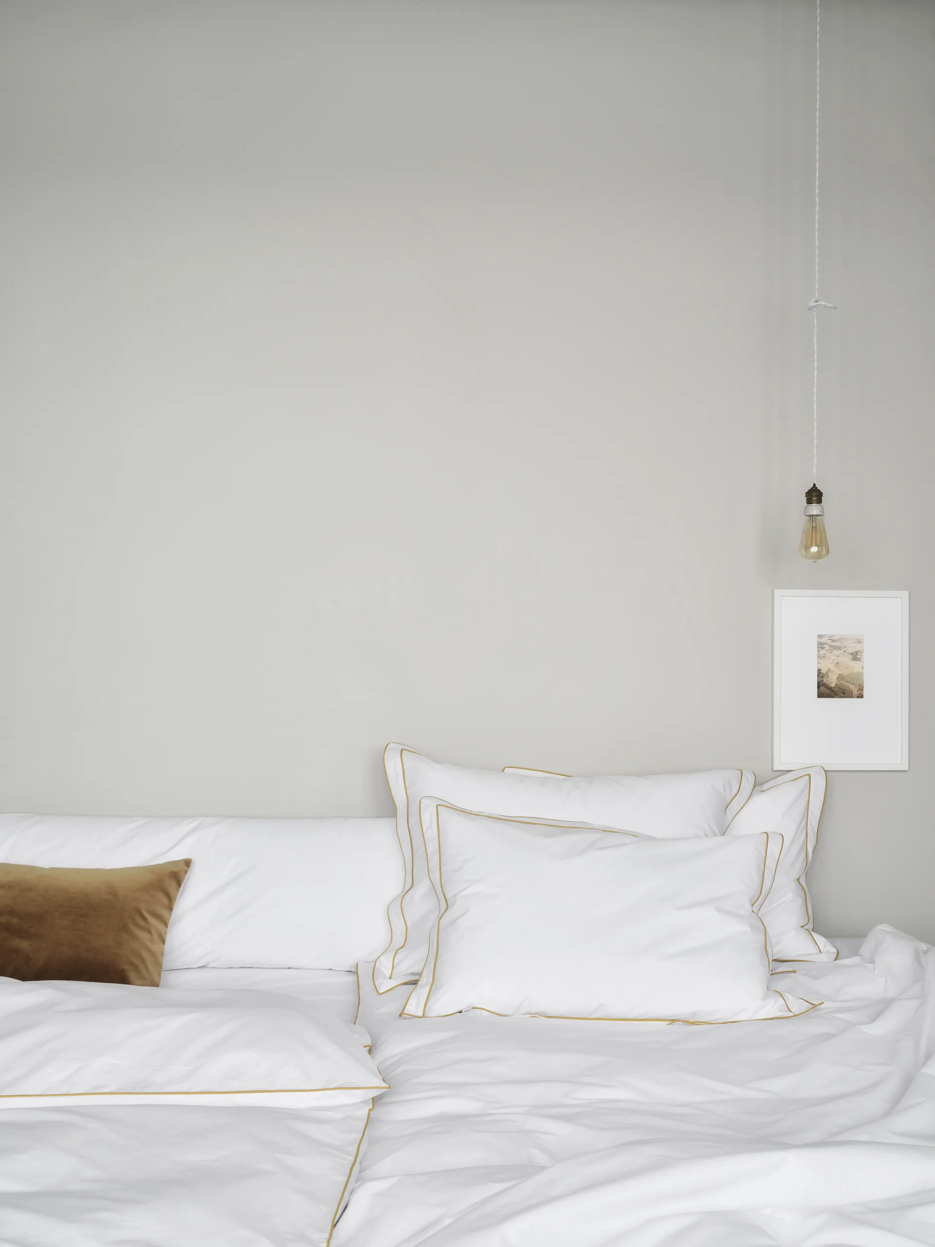 Allegro Dynebetræk ØKO, Gul, 150x210 cm Mille Notti