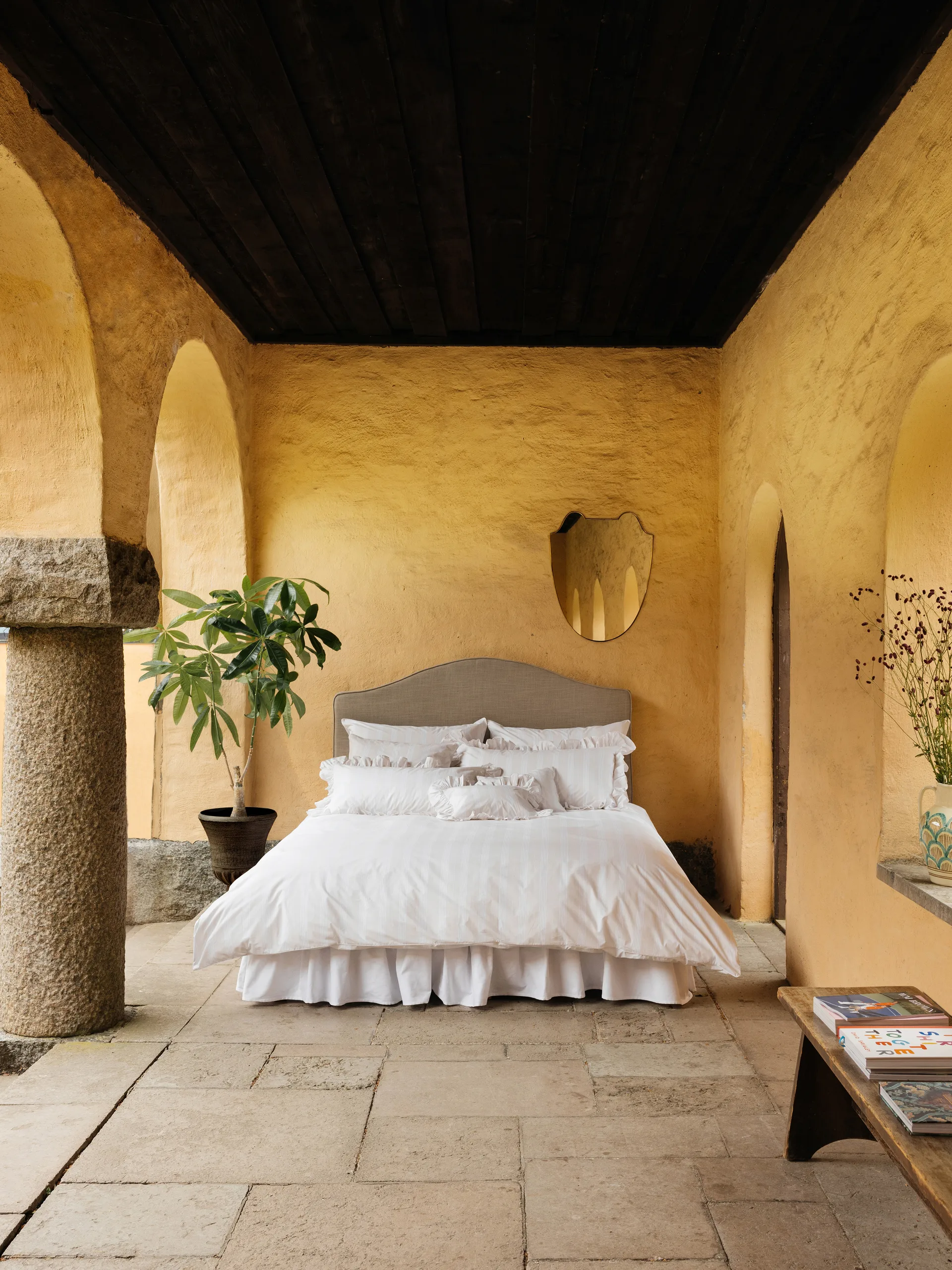 Camicia Balza pudebetræk, Beige, 50x90 cm Mille Notti