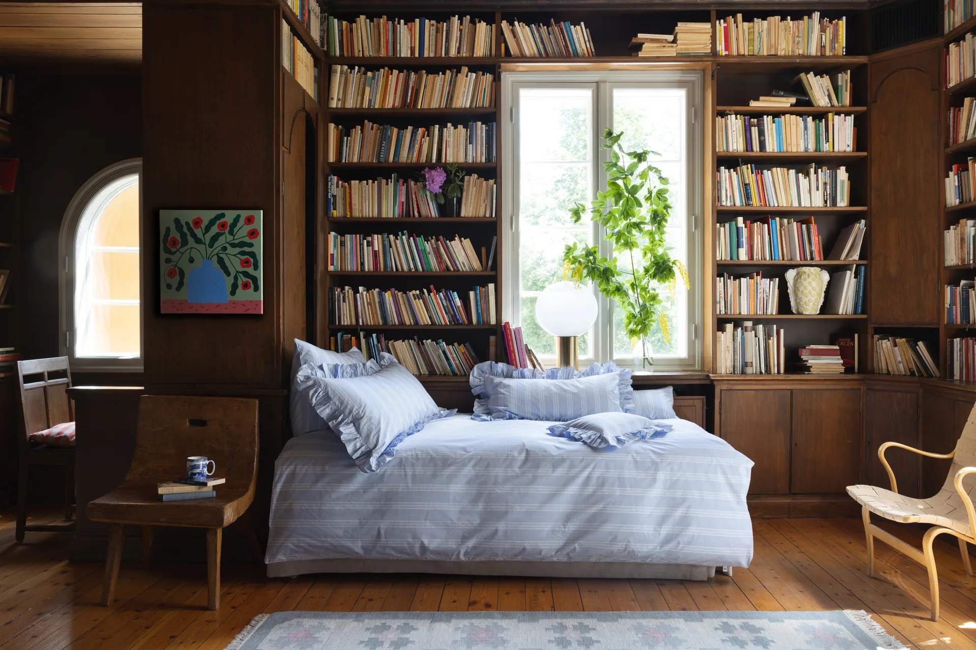 Camicia Balza pudebetræk, Lyseblå, 50x90 cm Mille Notti