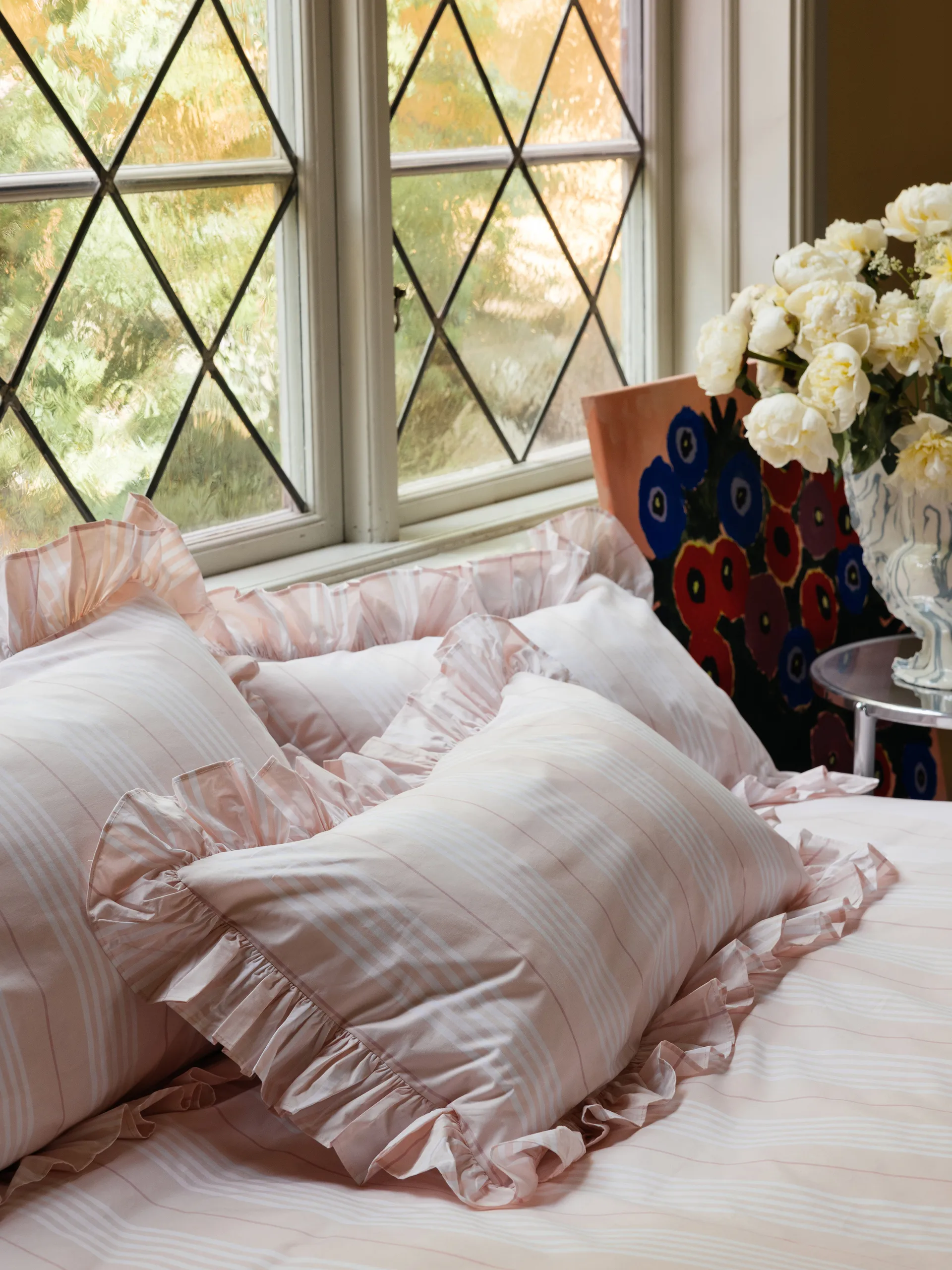 Camicia Balza pudebetræk, Lyserød, 50x90 cm Mille Notti