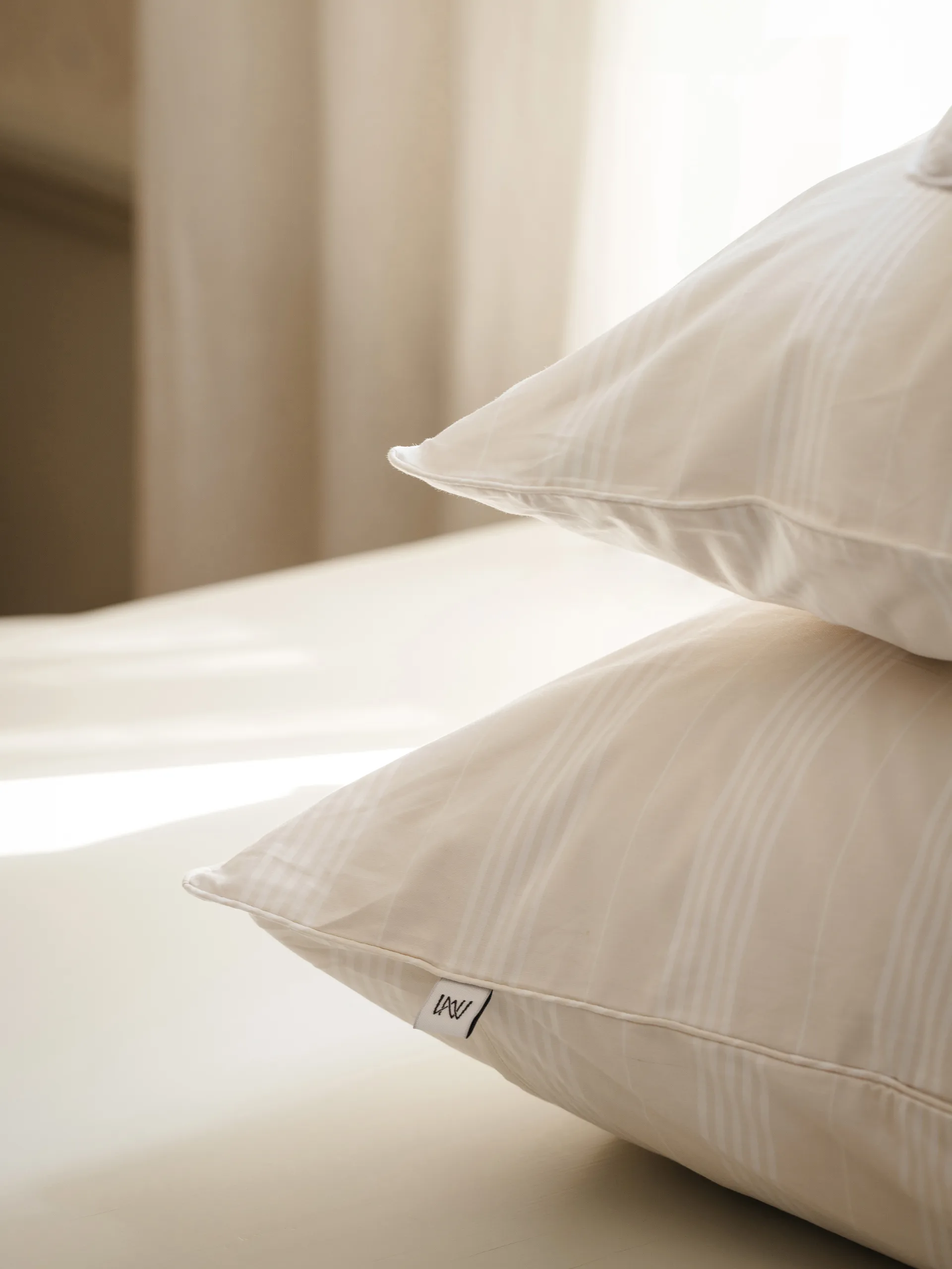 Camicia pudebetræk, Beige, 50x70 cm Mille Notti