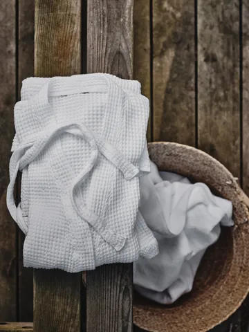 Cialda badekåbe EKO - Hvid, S-M - Mille Notti