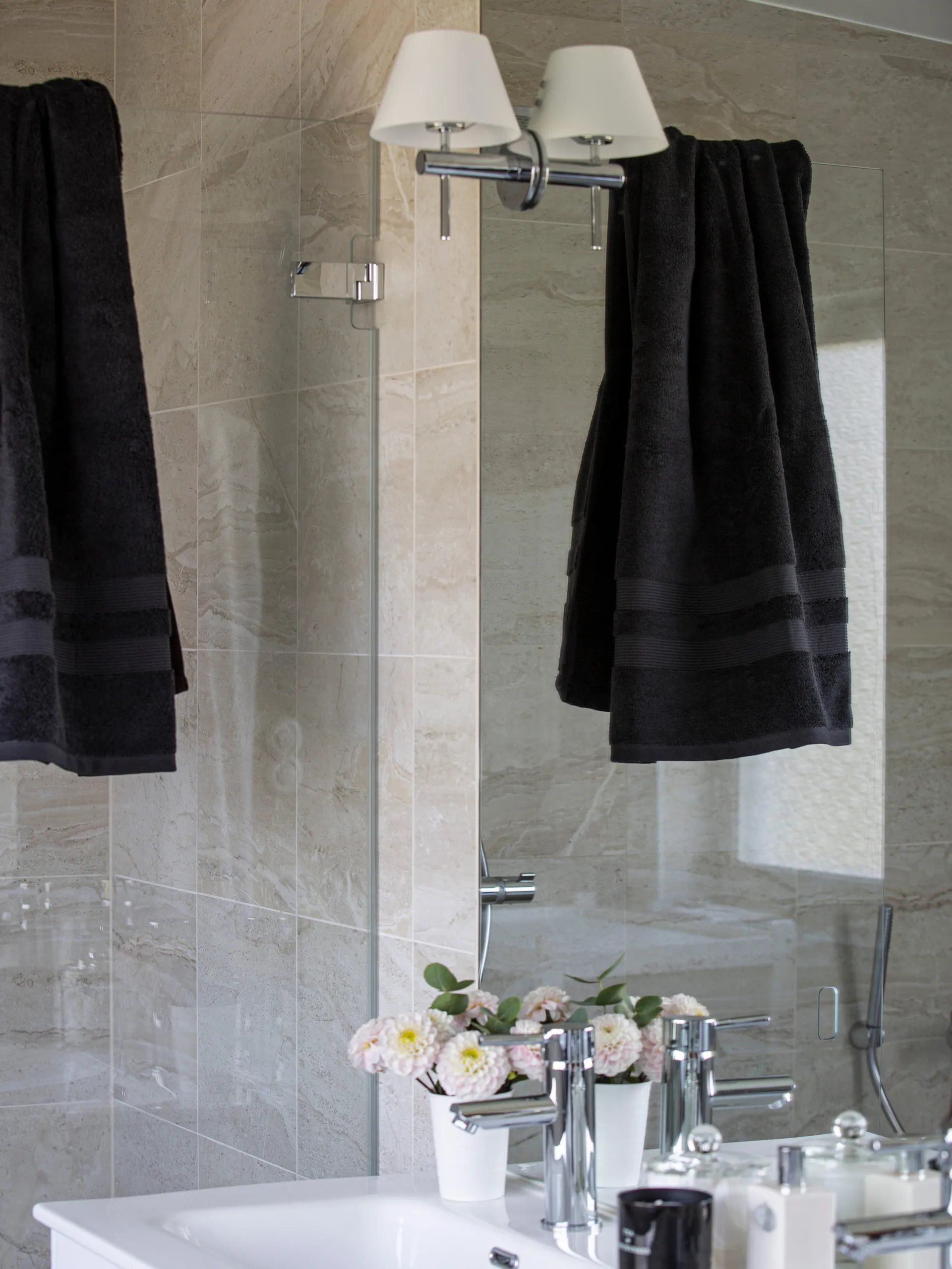 Fontana håndklæde EKO, Antracit, 50x70 cm Mille Notti