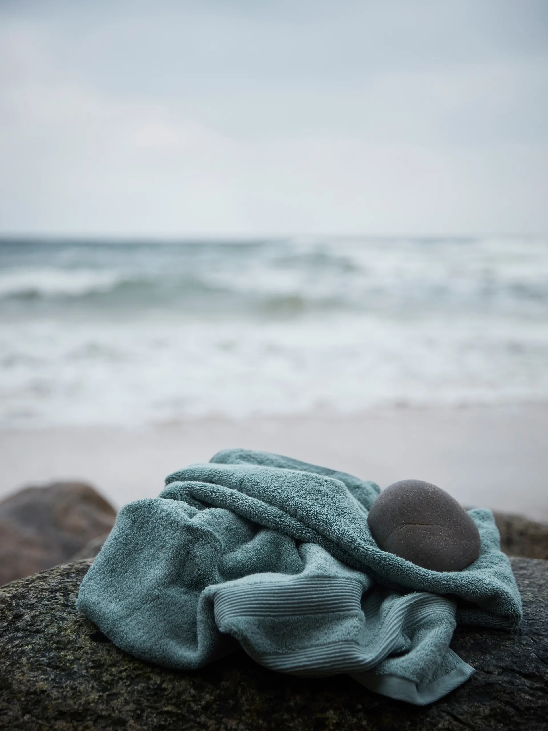 Fontana håndklæde EKO, GrågrØn, 70x140 cm Mille Notti