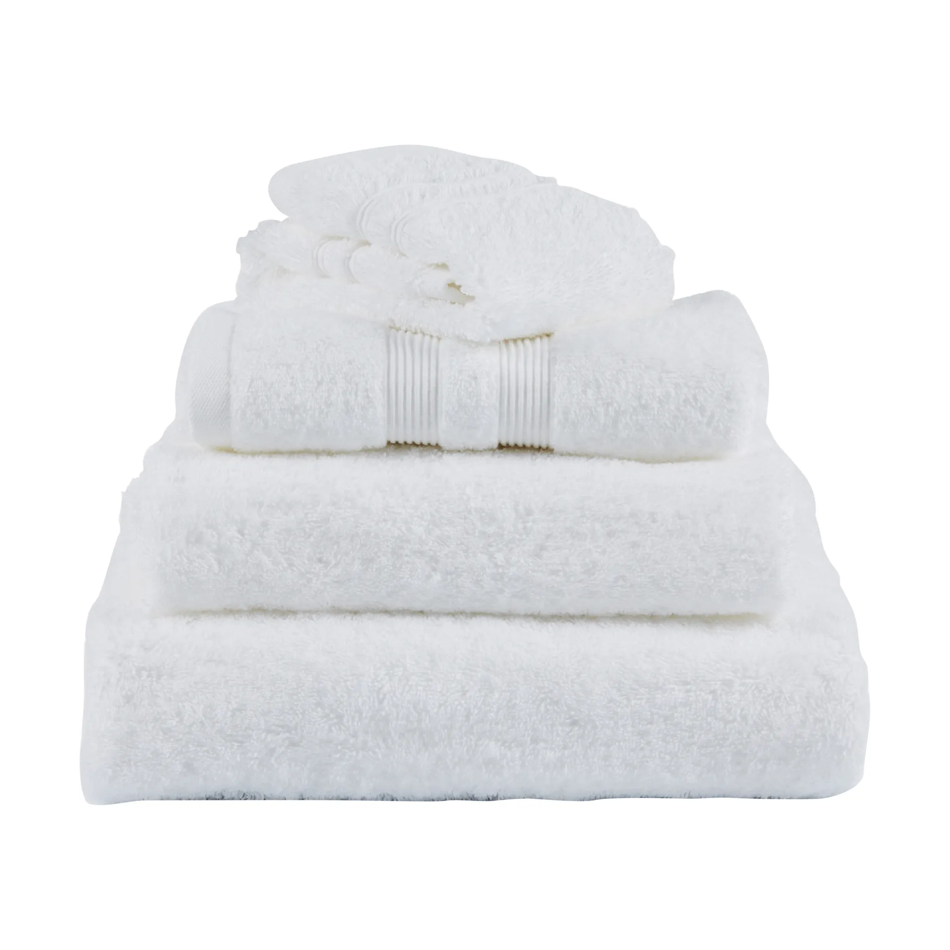 Fontana håndklæde EKO, Hvid, 50x70 cm Mille Notti