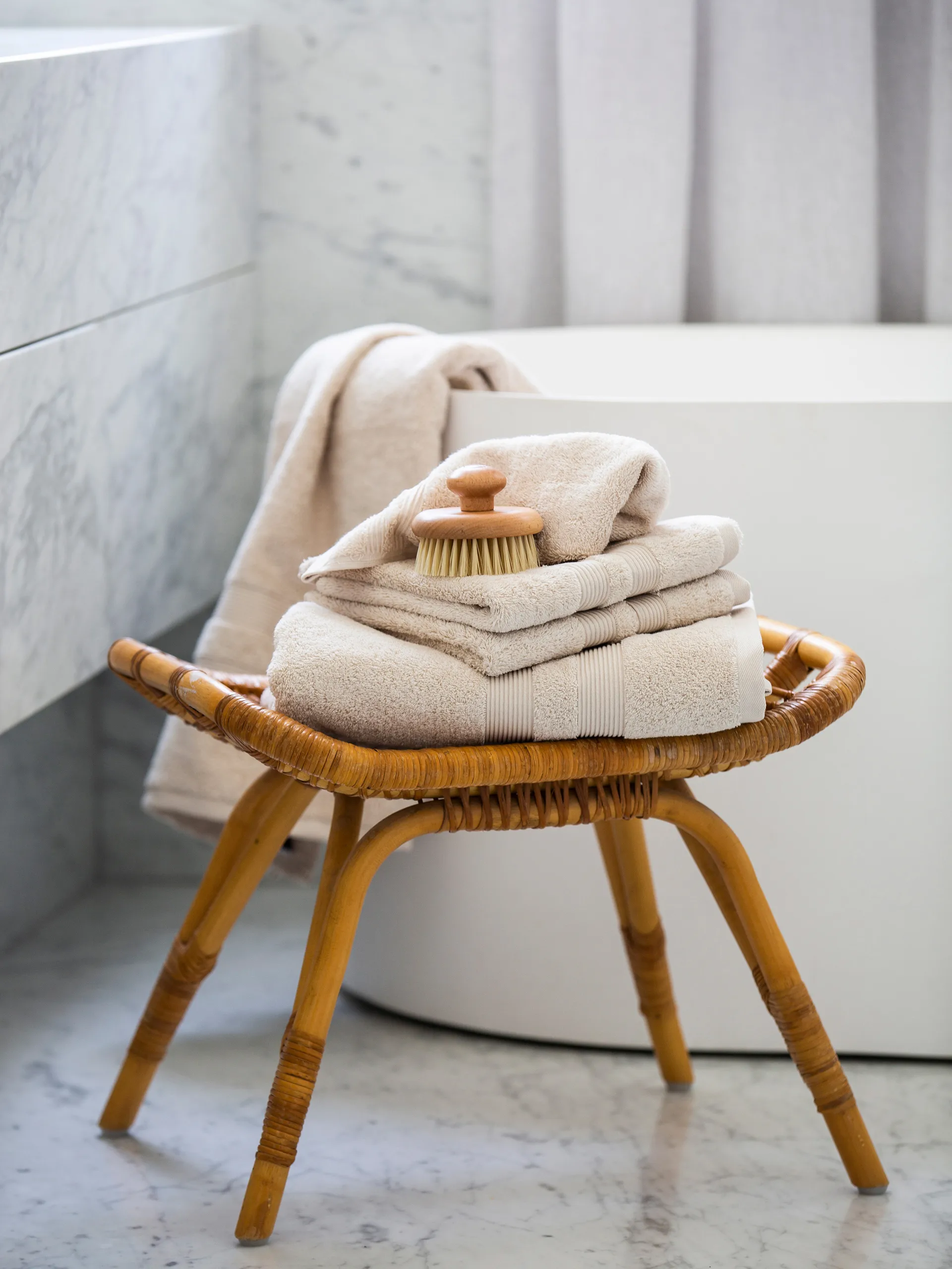 Fontana håndklæde EKO, Ivory, 100x150 cm Mille Notti