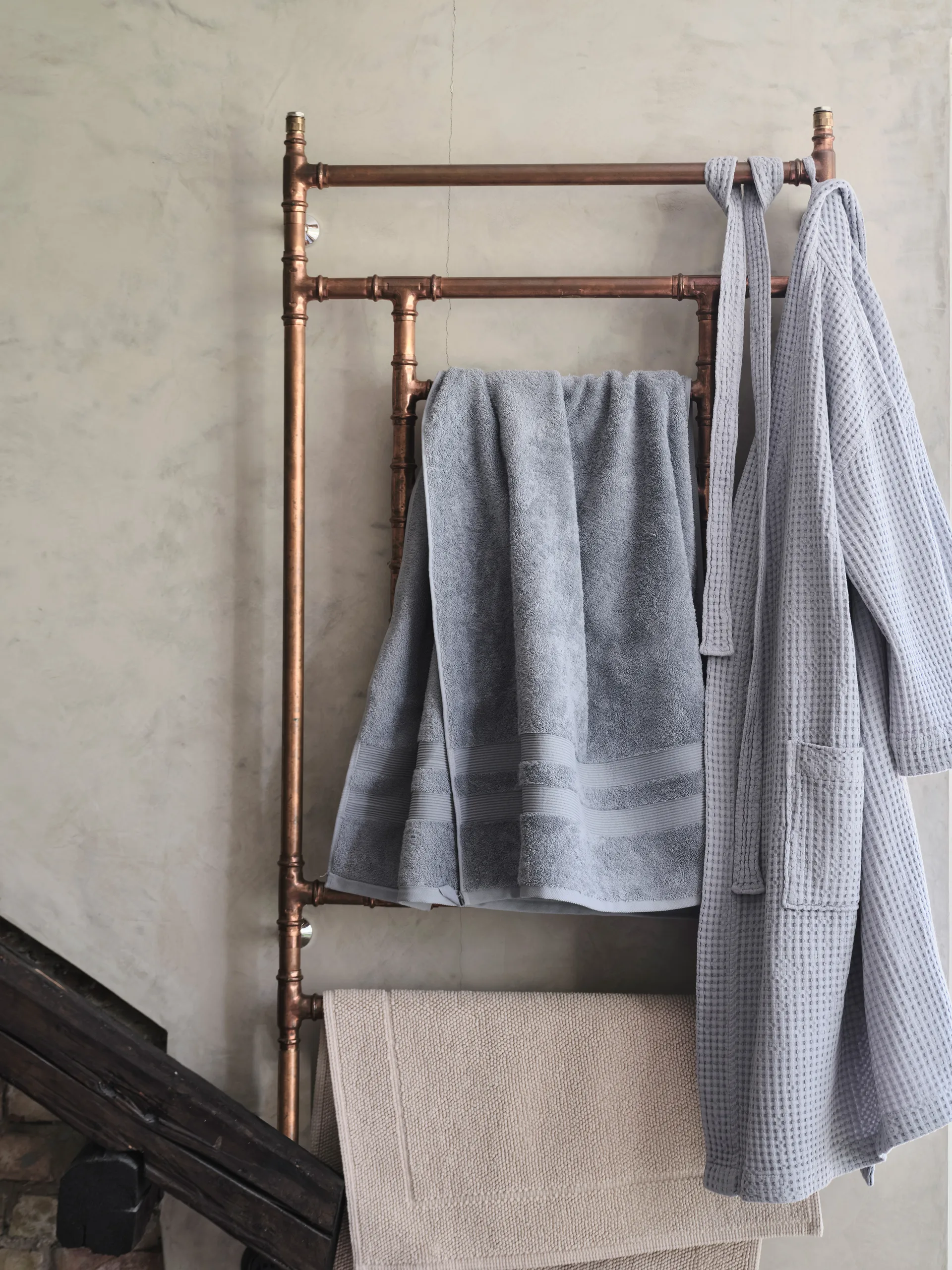 Fontana håndklæde EKO, Lyseblå, 30x50 cm Mille Notti