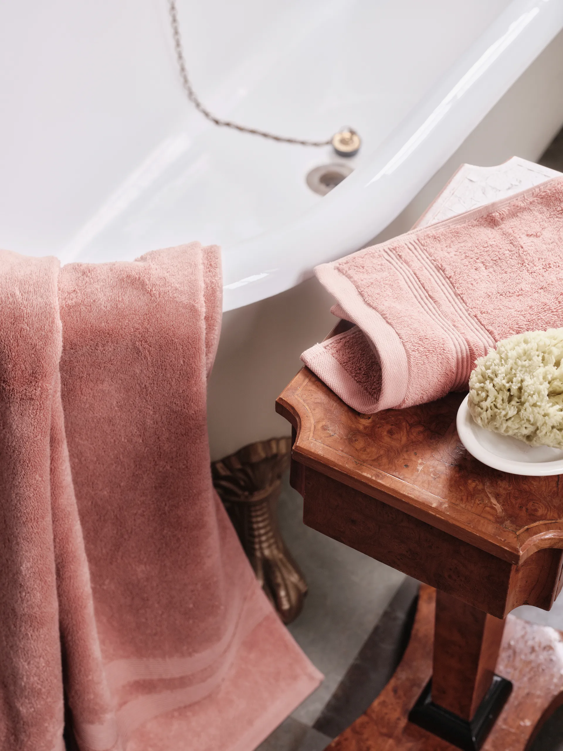 Fontana håndklæde EKO, LyserØd, 30x50 cm Mille Notti