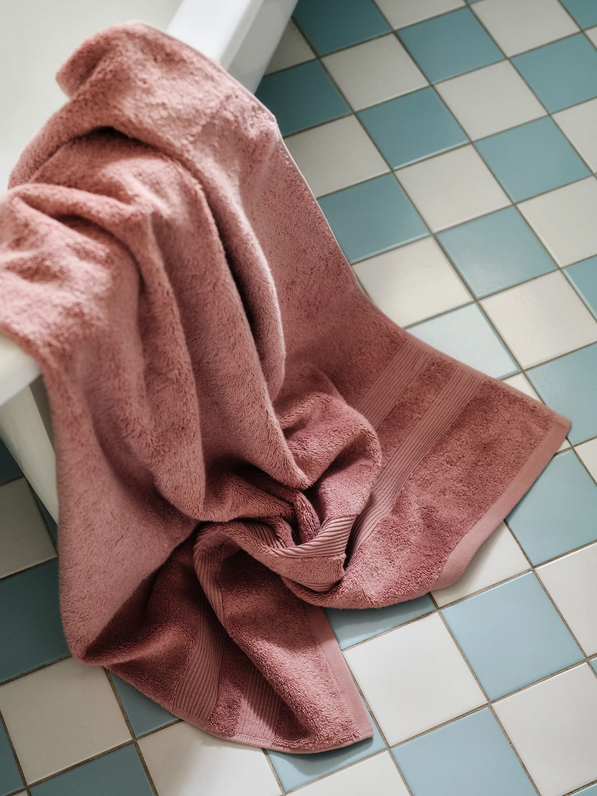 Fontana håndklæde EKO, LyserØd, 50x70 cm Mille Notti