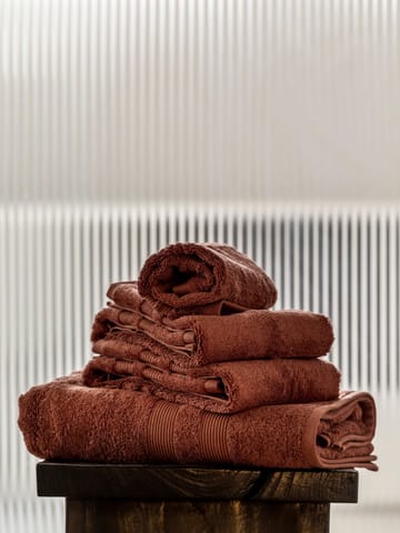 Fontana håndklæde EKO - Rust, 30x50 cm - Mille Notti