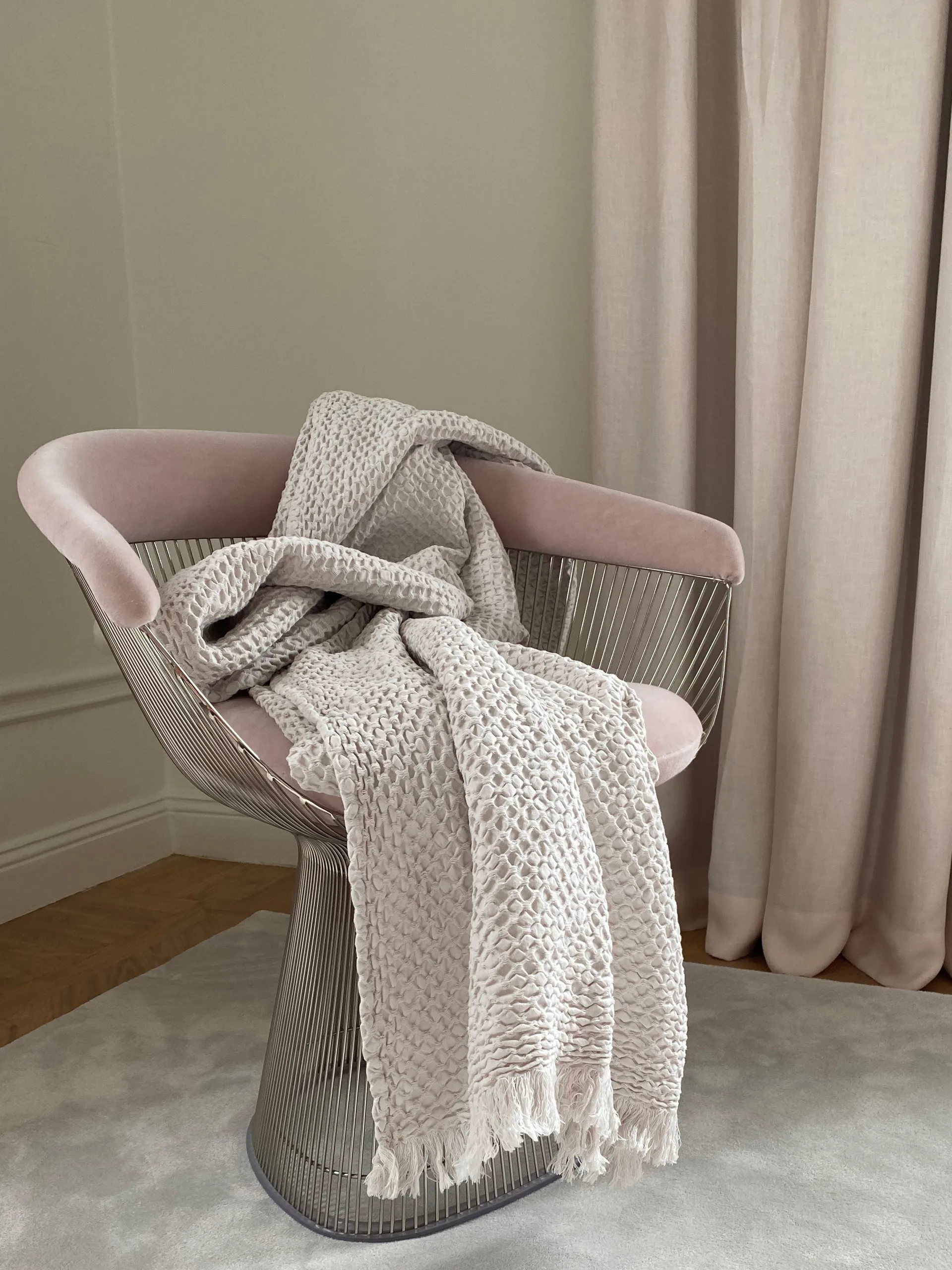 Mare plaid, Sand, 150x220 cm Mille Notti