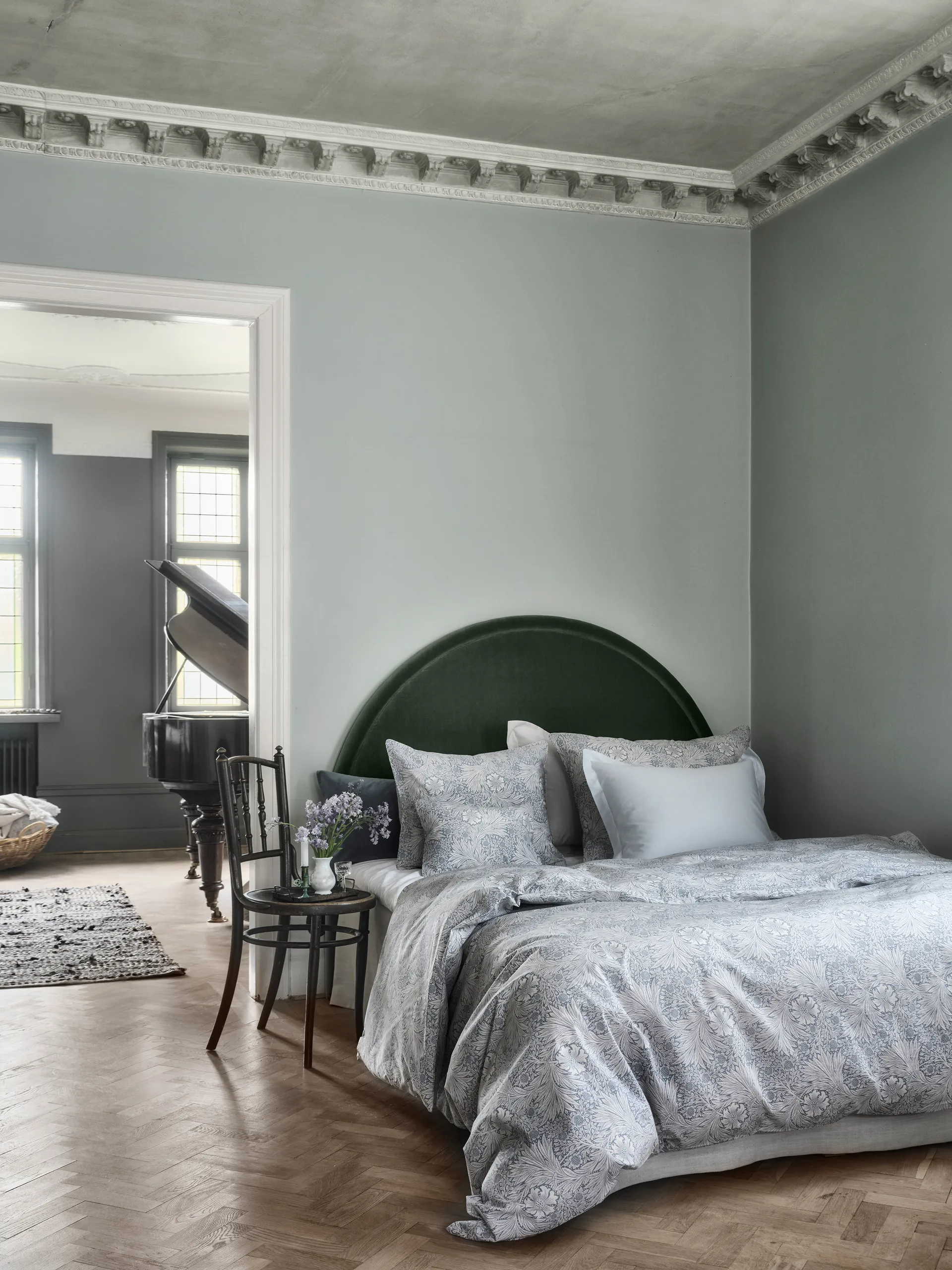 Morris & Co. Marigold Dynebetræk, Blå, 150x210 cm Mille Notti