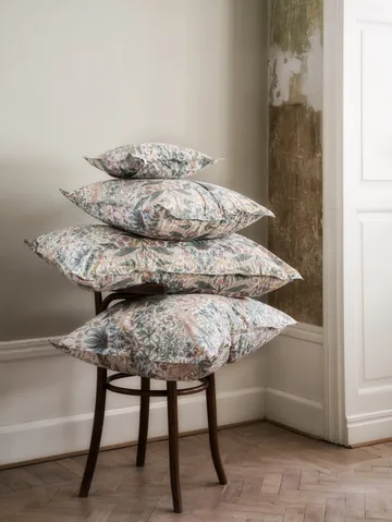 Morris & Co. Strawberry Thief Dynebetræk - Grøn, 200x220 cm - Mille Notti