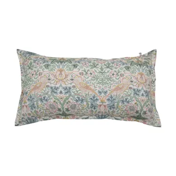 Morris & Co. Strawberry Thief Pudebetræk - Grøn, 50x90 cm - Mille Notti