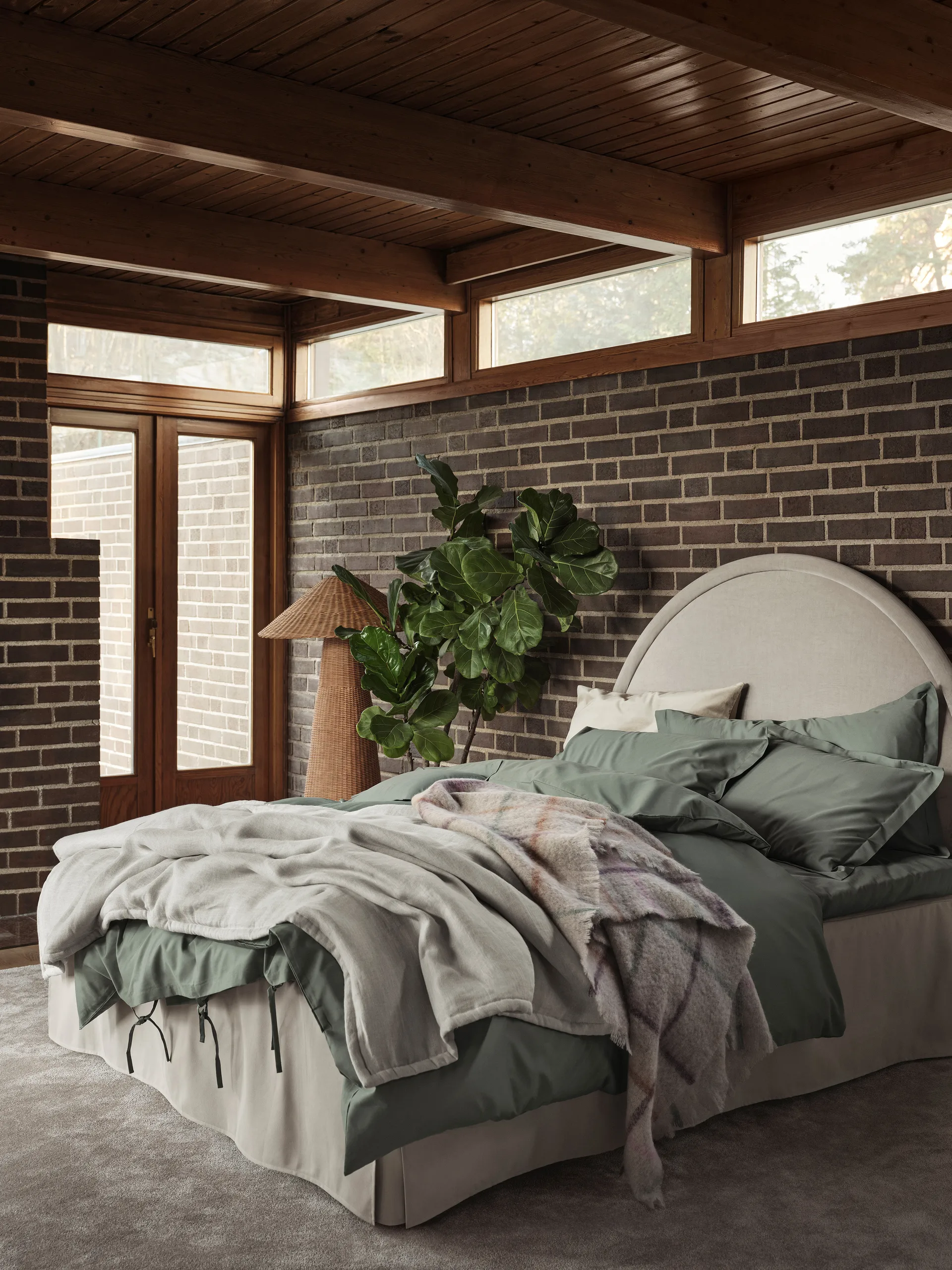 Napoli sengetæppe, Sand, 180x220x52 cm Mille Notti