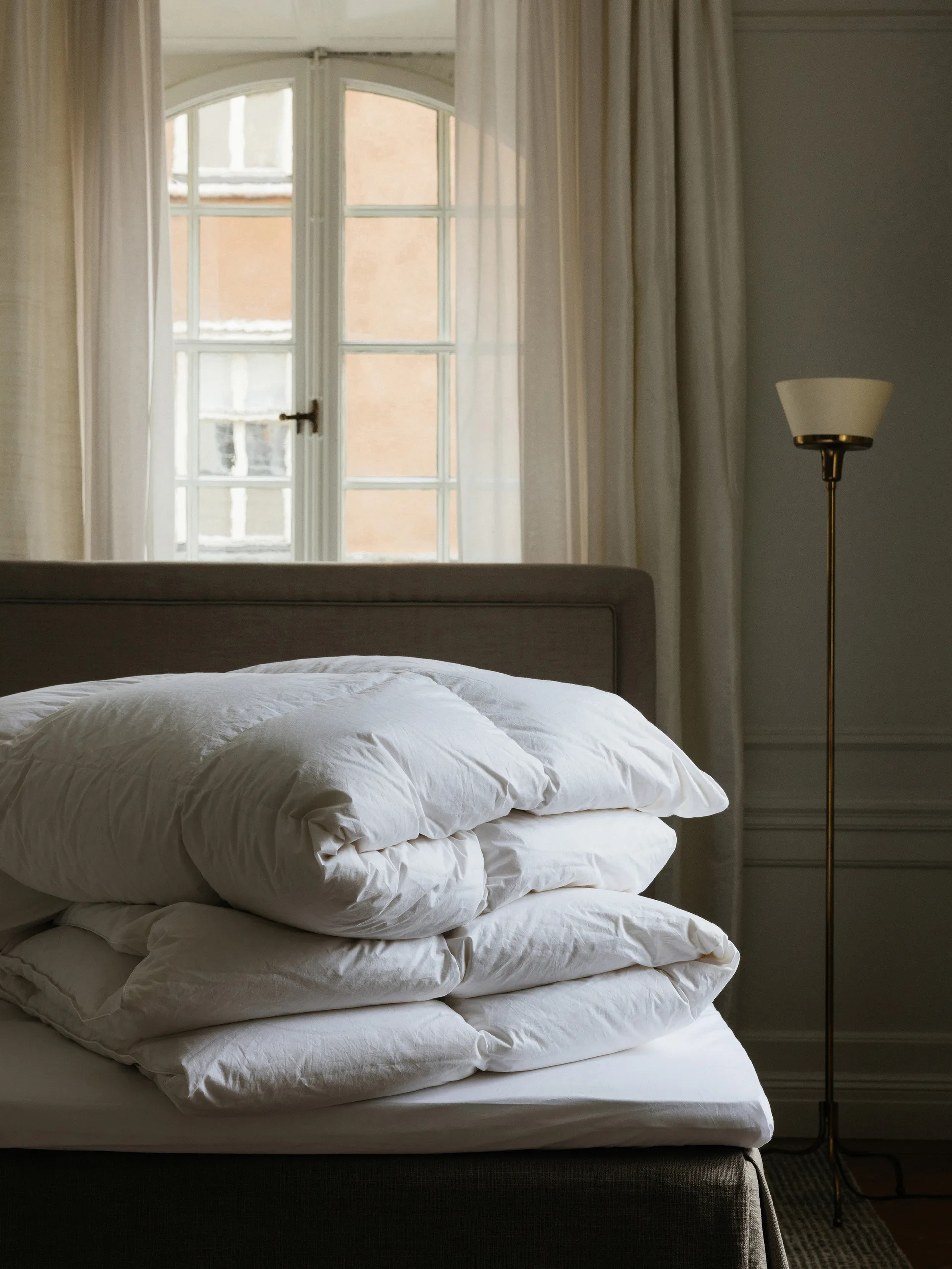 Nature dundyne, Hvid, 140x220 cm, Medium Mille Notti