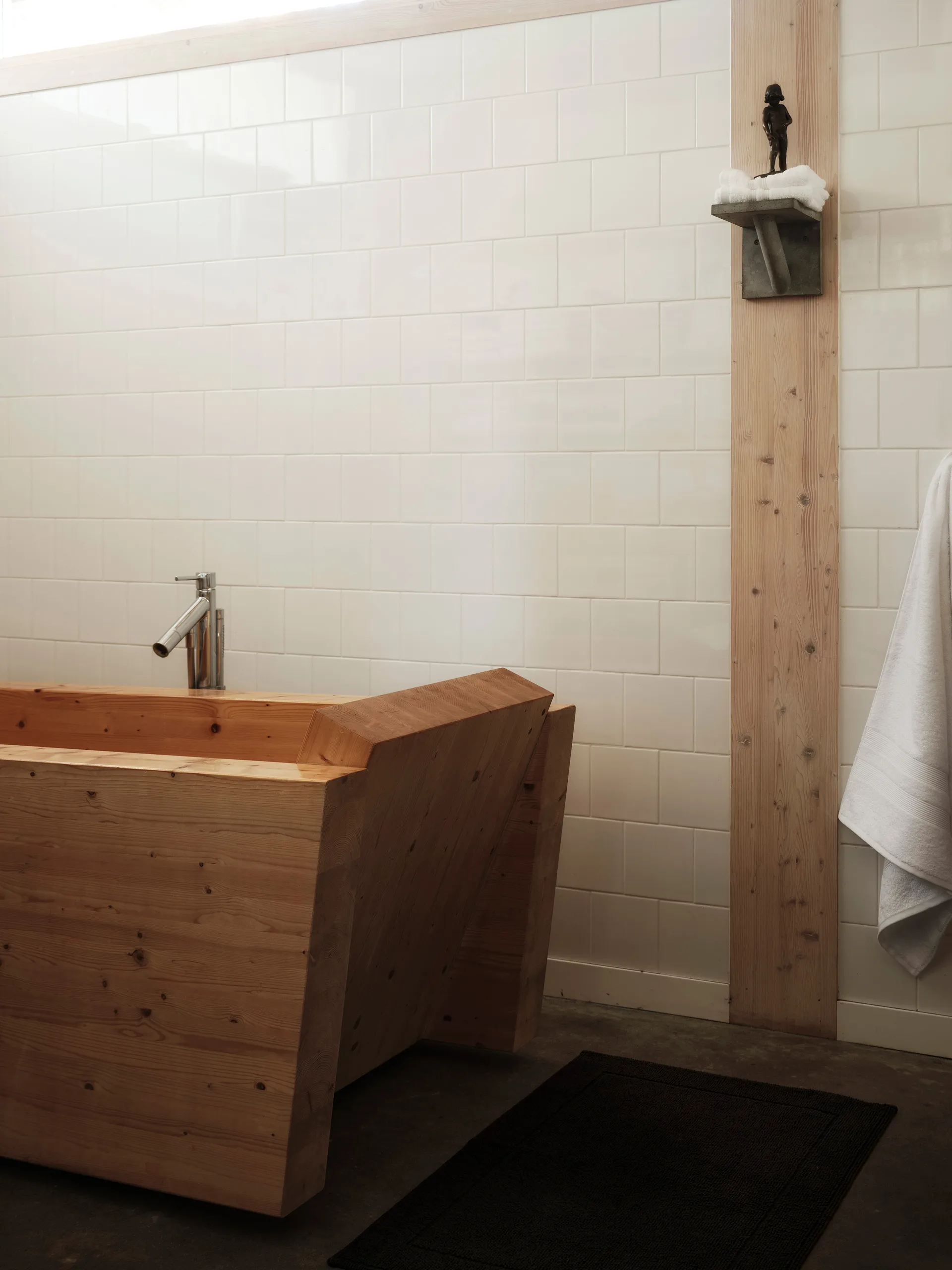 Portofino bademåtte, Antracit, 60x90 cm Mille Notti