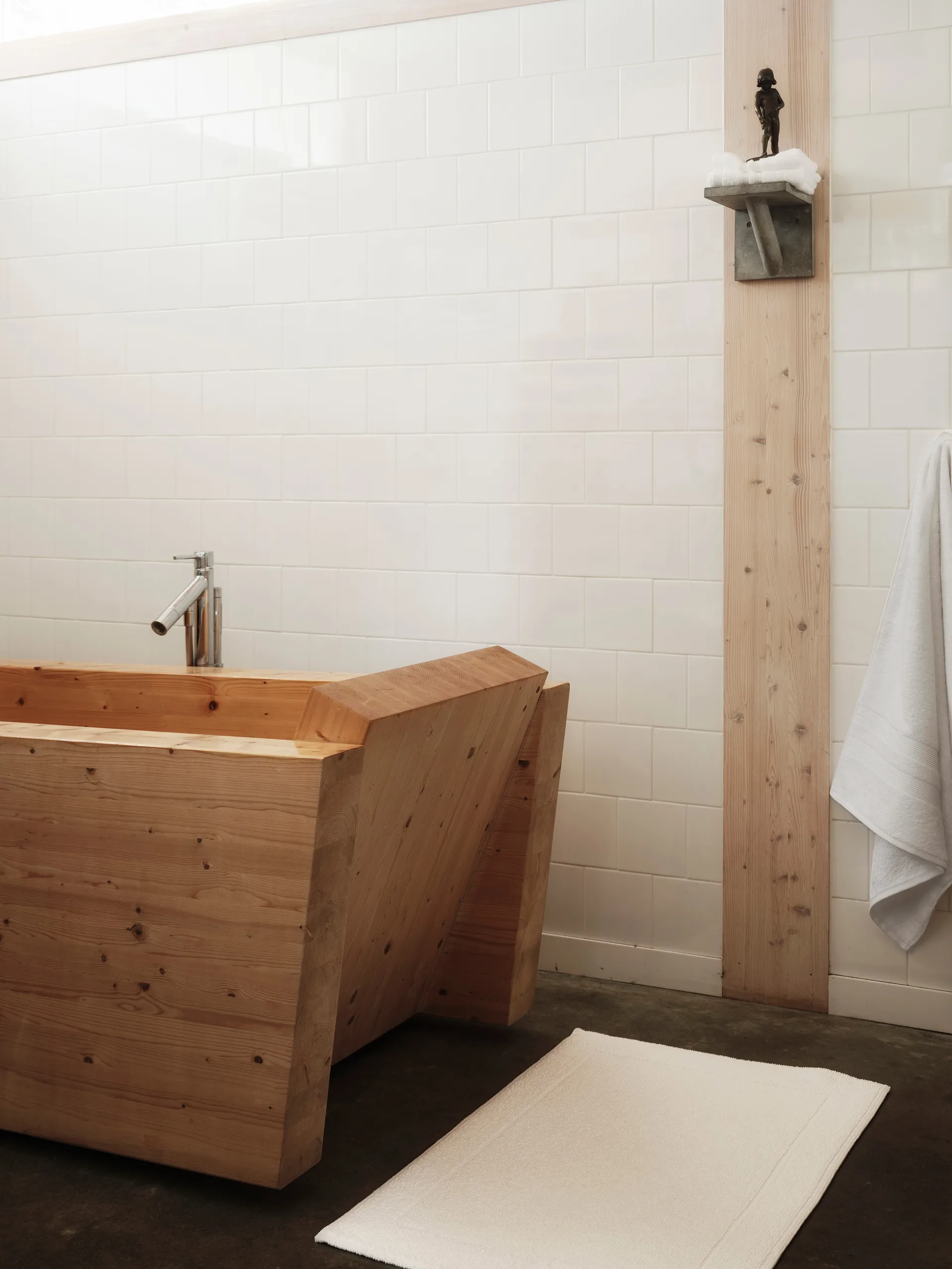 Portofino bademåtte, Hvid, 60x90 cm Mille Notti